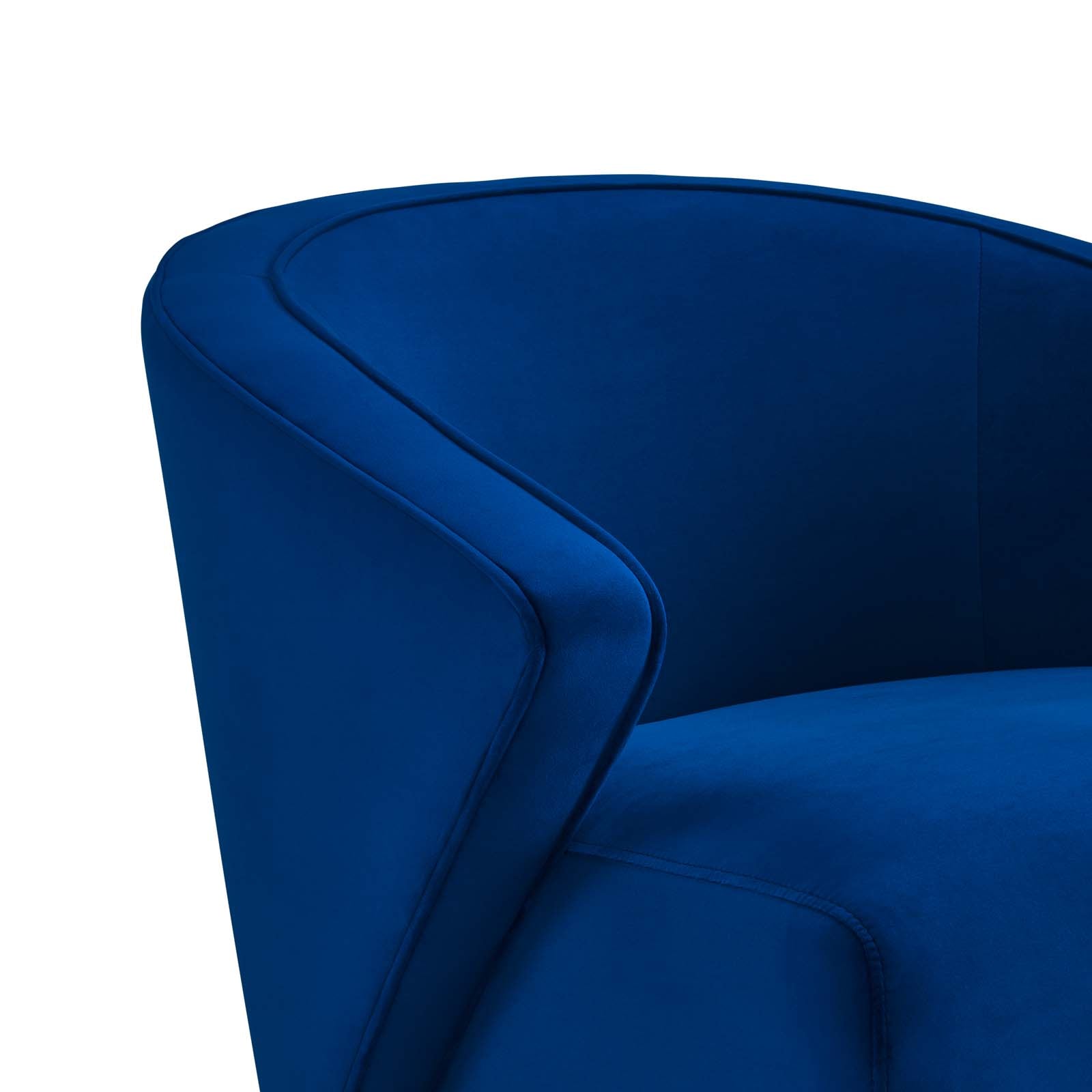 Modway Accent Chairs - Odyssey Performance Velvet Armchair Navy