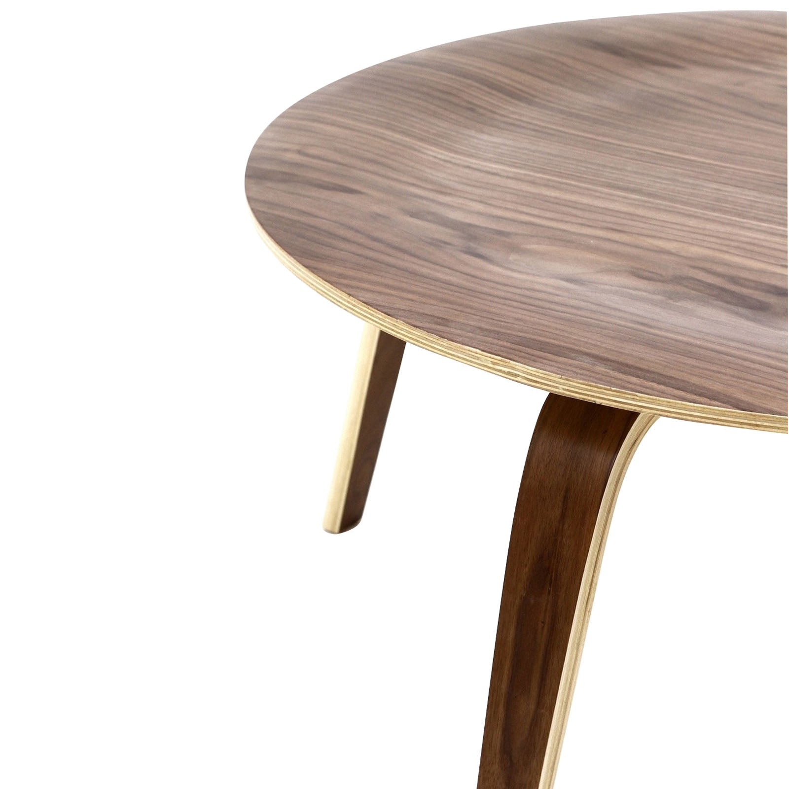 Modway Coffee Tables - Plywood Coffee Table Walnut