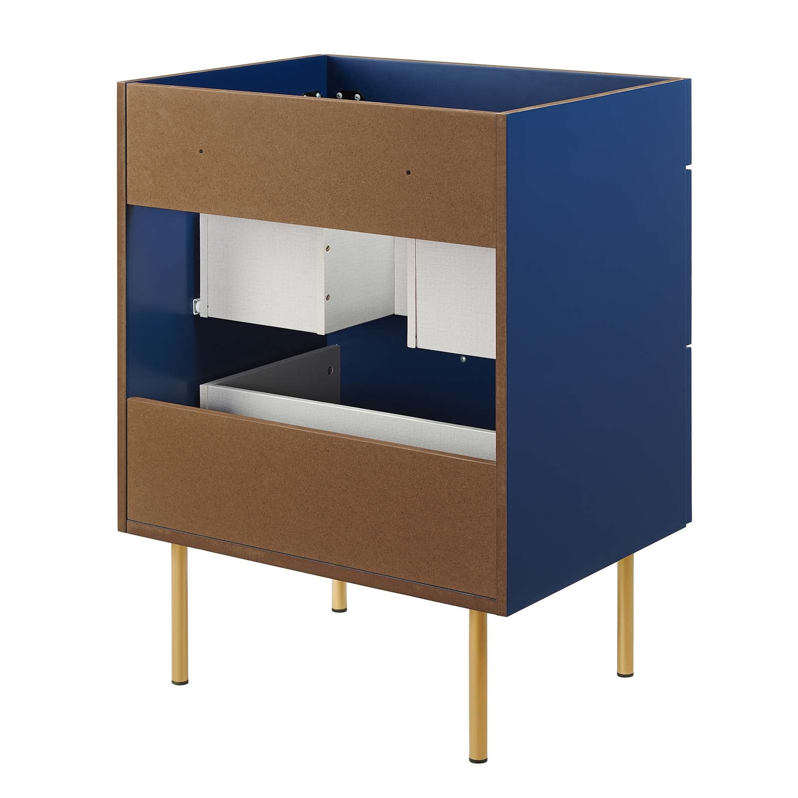 Modway Bathroom Vanity - Daybreak 24" Bathroom Vanity Cabinet (Sink Basin Not Included) Blue