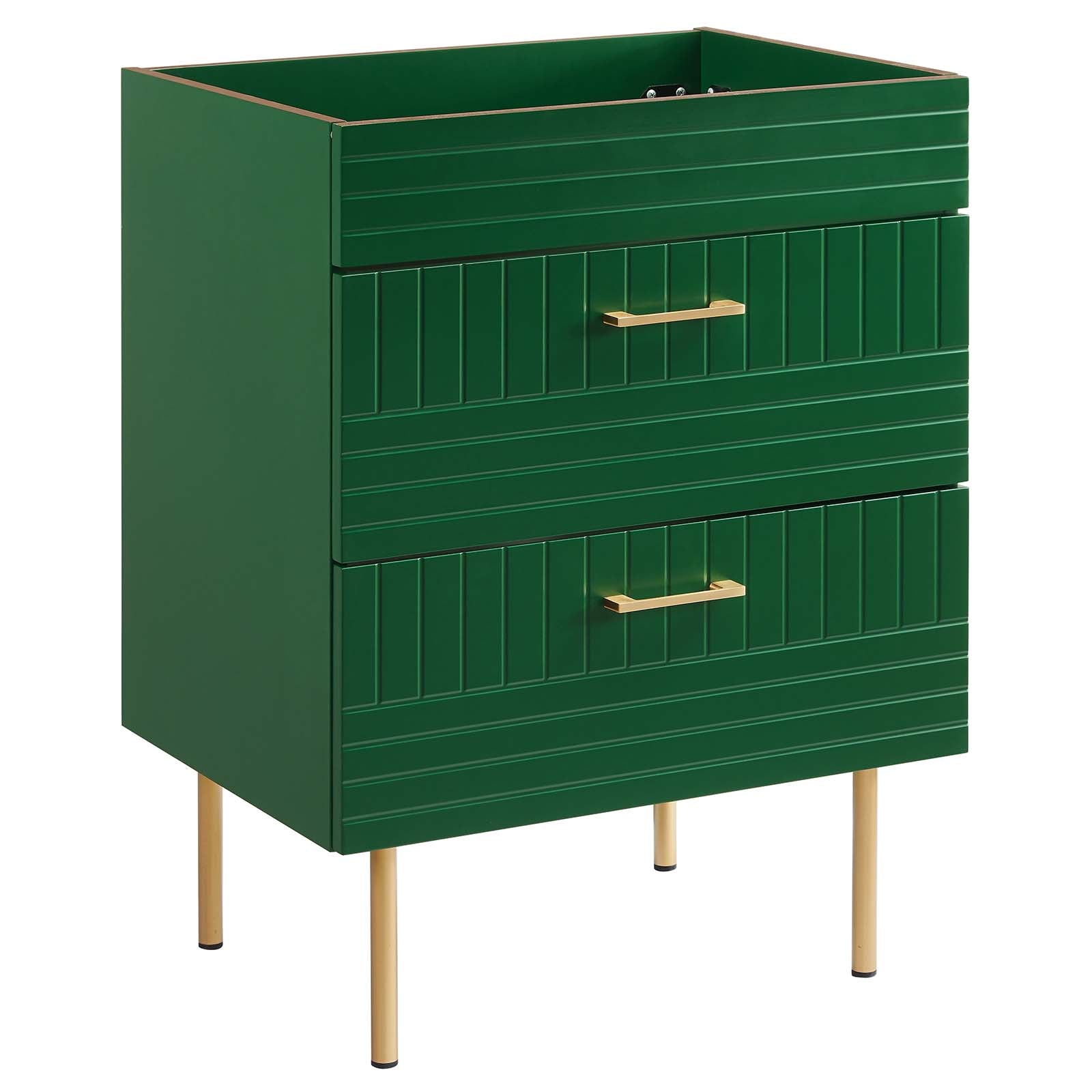 Modway Bathroom Vanity - Daybreak 24" Bathroom Vanity Cabinet (Sink Basin Not Included) Green