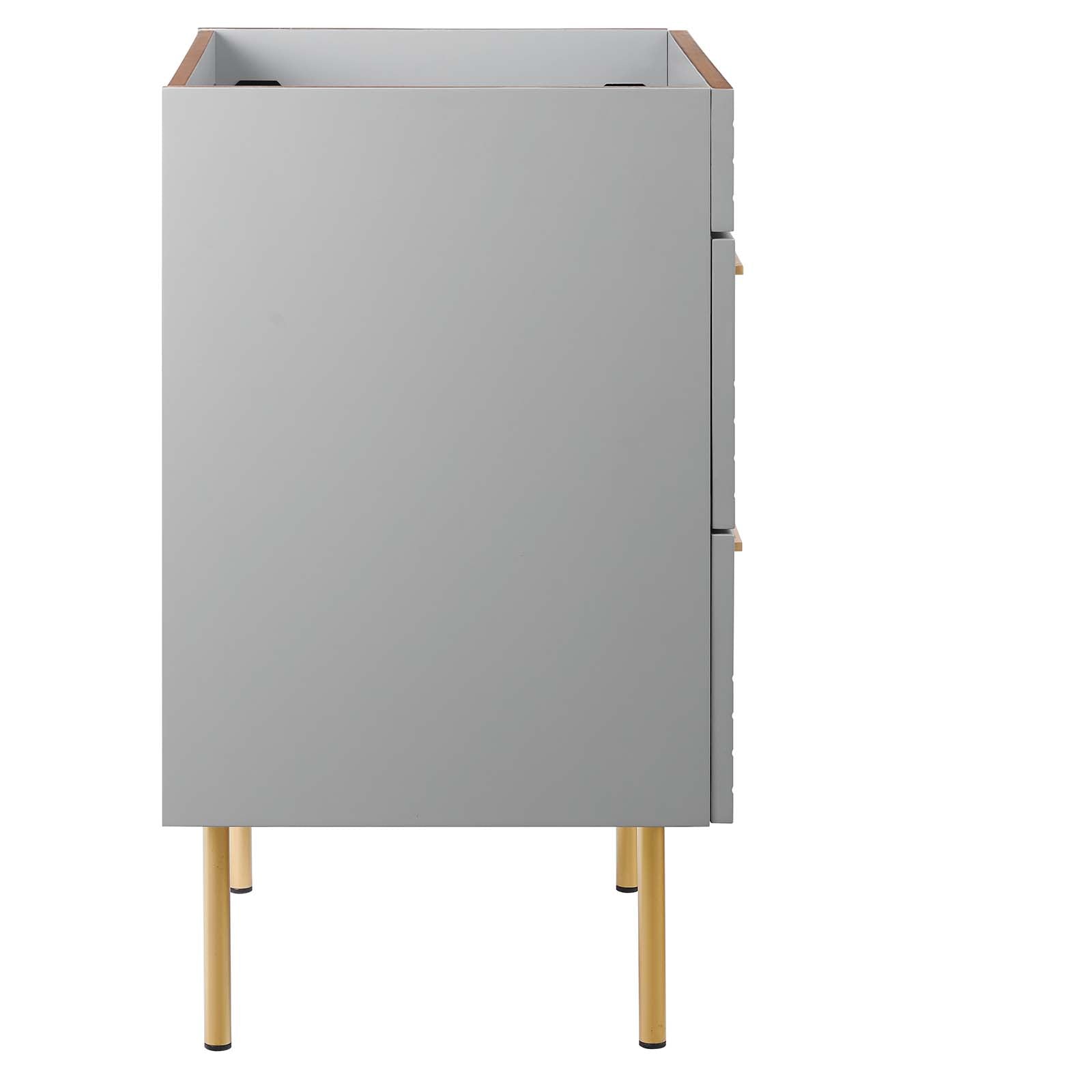 Modway Bathroom Vanity - Daybreak 24" Bathroom Vanity Cabinet (Sink Basin Not Included) Light Gray