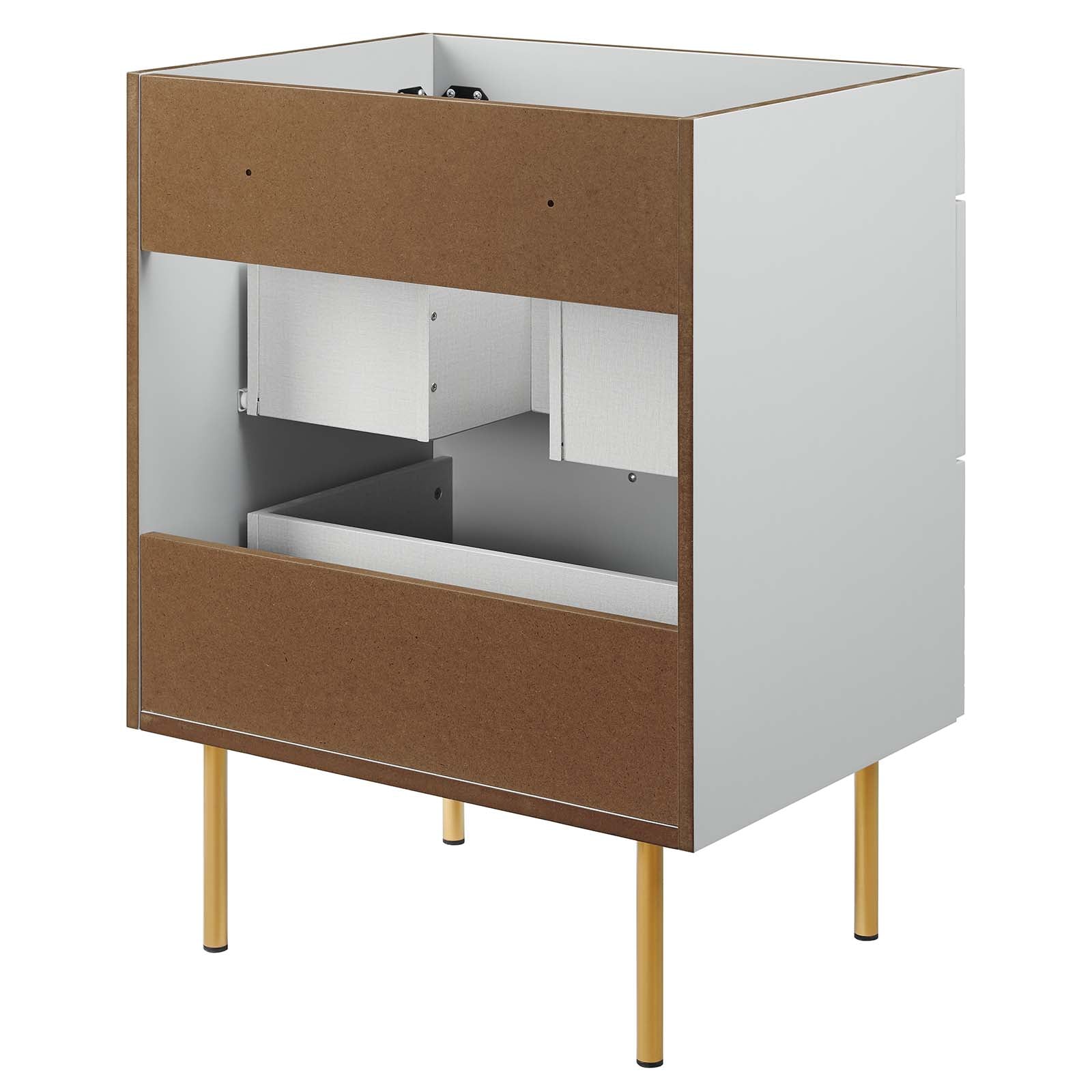 Modway Bathroom Vanity - Daybreak 24" Bathroom Vanity Cabinet (Sink Basin Not Included) Light Gray