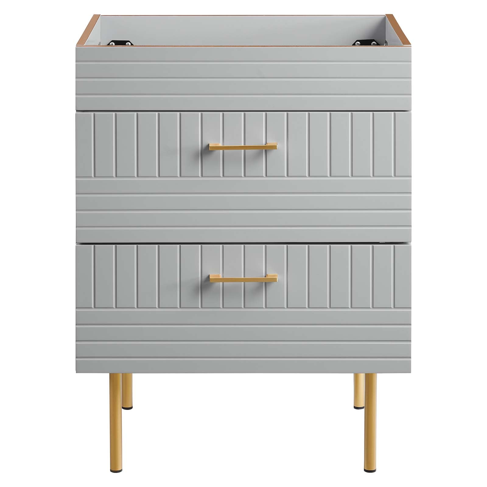 Modway Bathroom Vanity - Daybreak 24" Bathroom Vanity Cabinet (Sink Basin Not Included) Light Gray