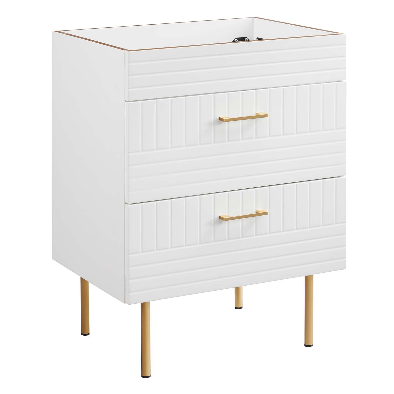 Modway Bathroom Vanity - Daybreak 24" Bathroom Vanity Cabinet (Sink Basin Not Included) White