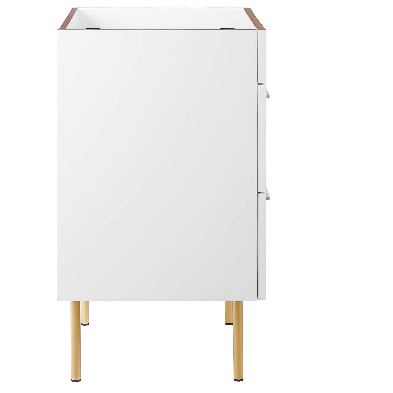 Modway Bathroom Vanity - Daybreak 24" Bathroom Vanity Cabinet (Sink Basin Not Included) White