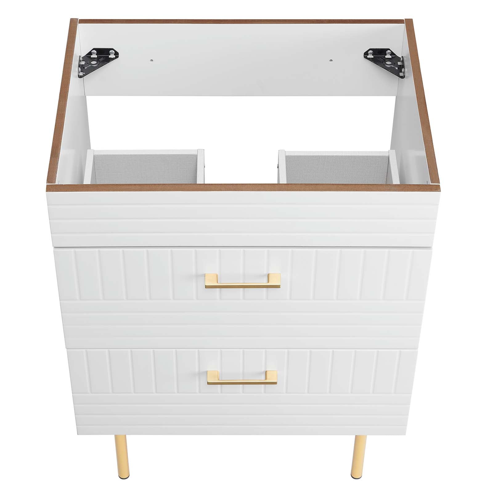 Modway Bathroom Vanity - Daybreak 24" Bathroom Vanity Cabinet (Sink Basin Not Included) White