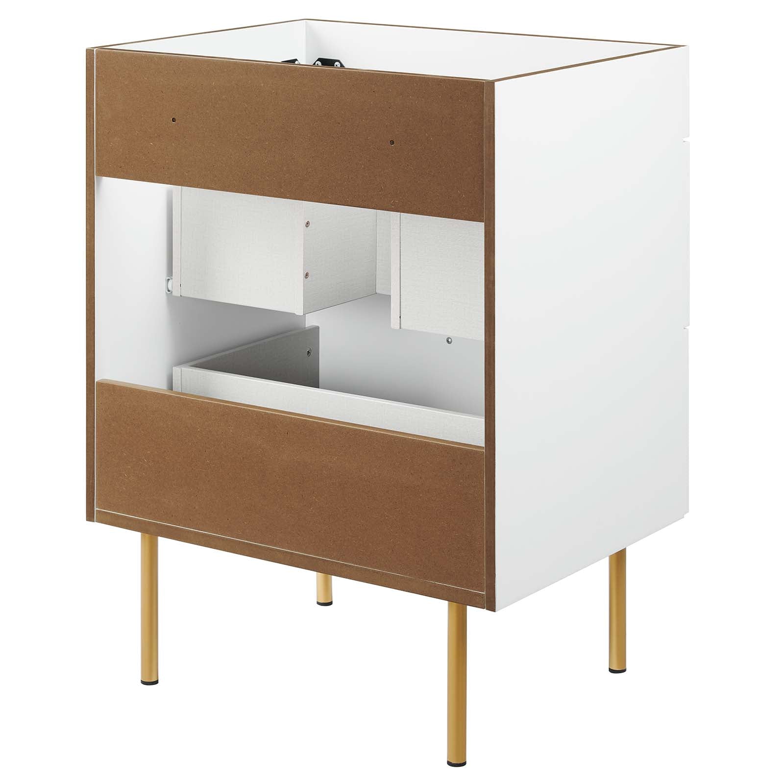 Modway Bathroom Vanity - Daybreak 24" Bathroom Vanity Cabinet (Sink Basin Not Included) White
