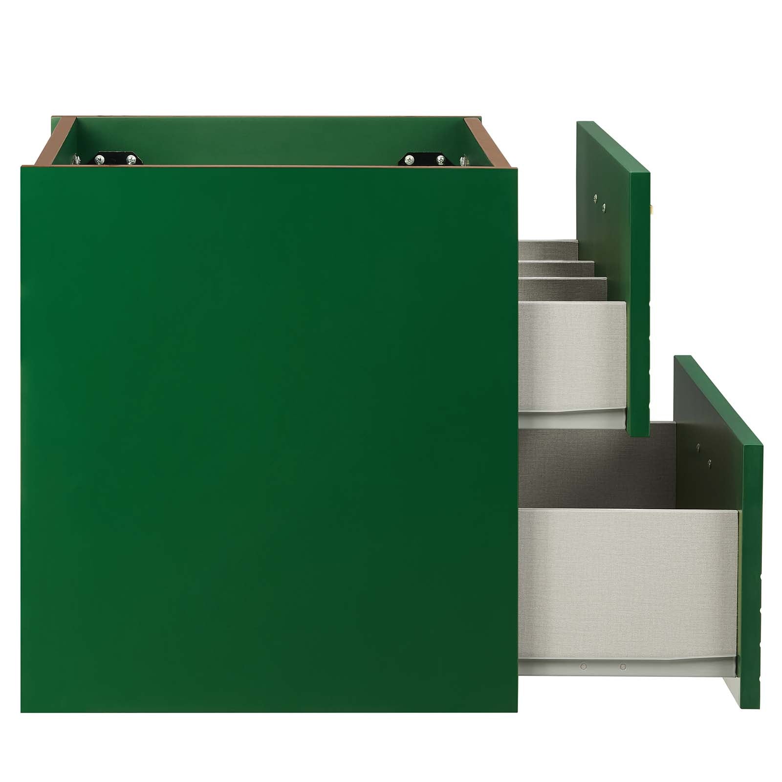 Modway Bathroom Vanity - Daybreak 24" Wall-Mount Green