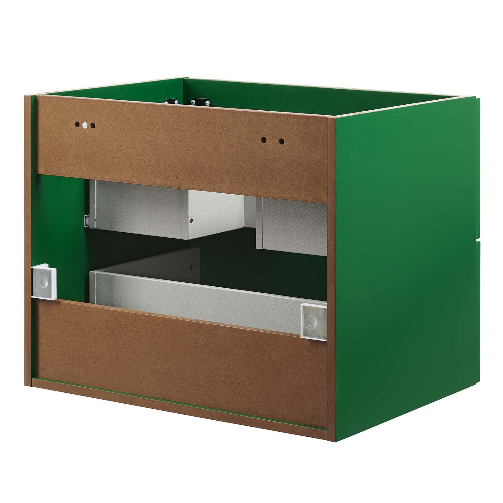 Modway Bathroom Vanity - Daybreak 24" Wall-Mount Green
