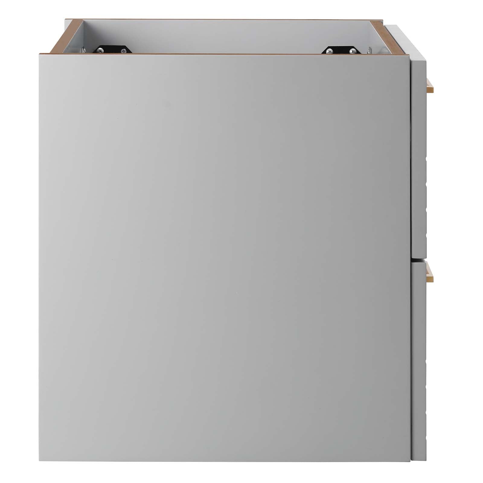 Modway Bathroom Vanity - Daybreak 24" Wall-Mount Light Gray