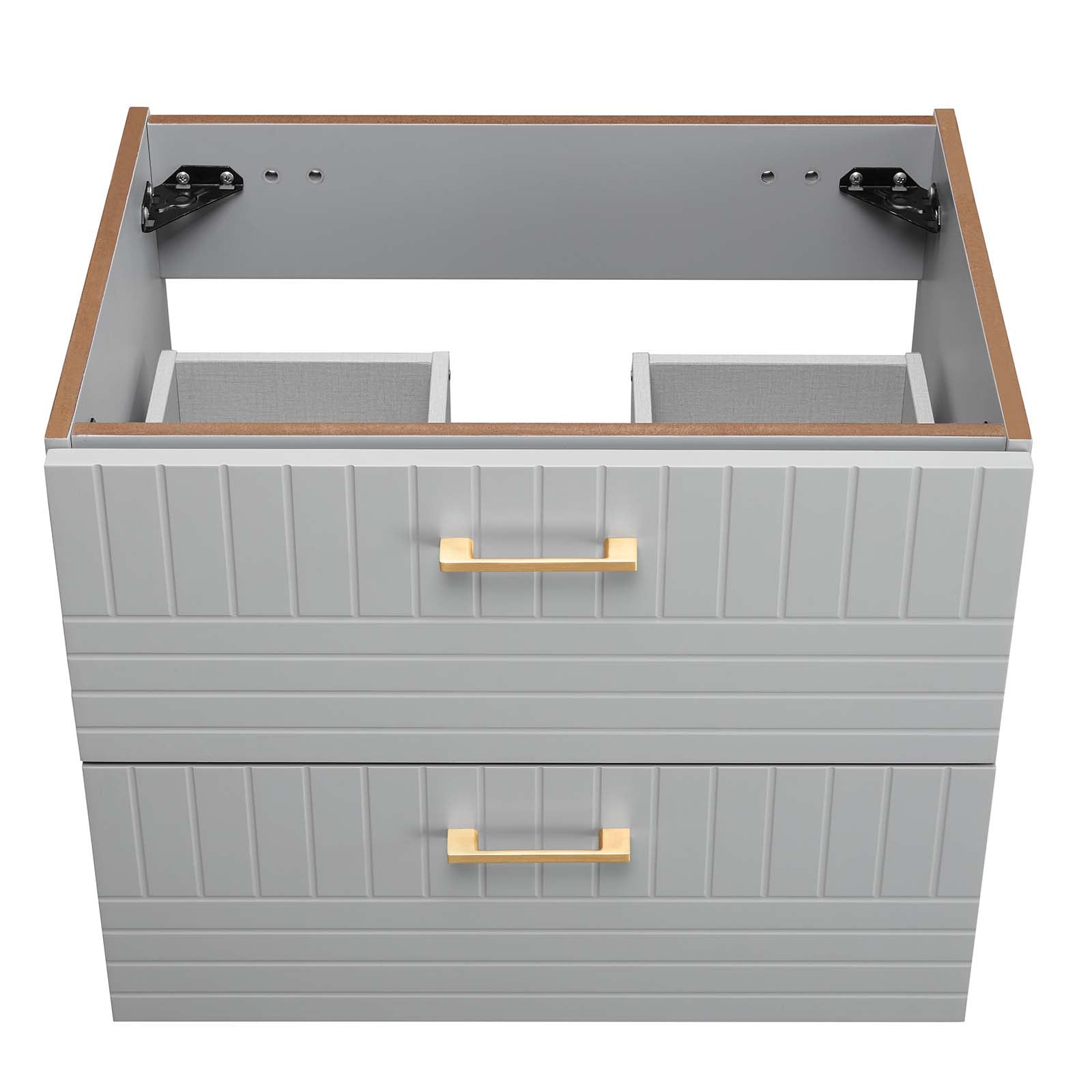 Modway Bathroom Vanity - Daybreak 24" Wall-Mount Light Gray