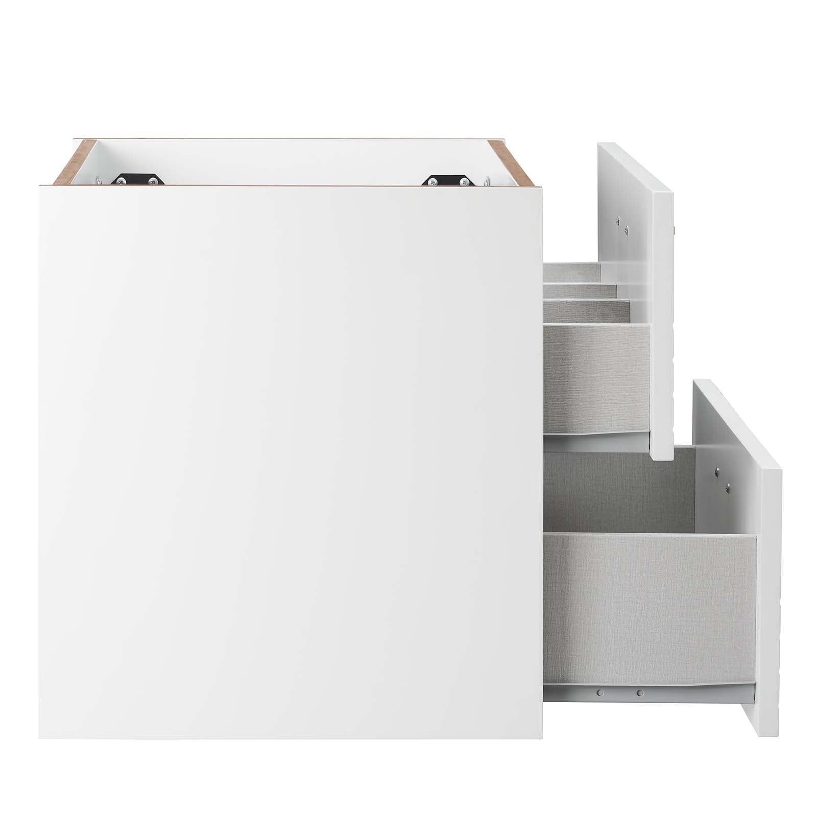 Modway Bathroom Vanity - Daybreak 24" Wall-Mount White