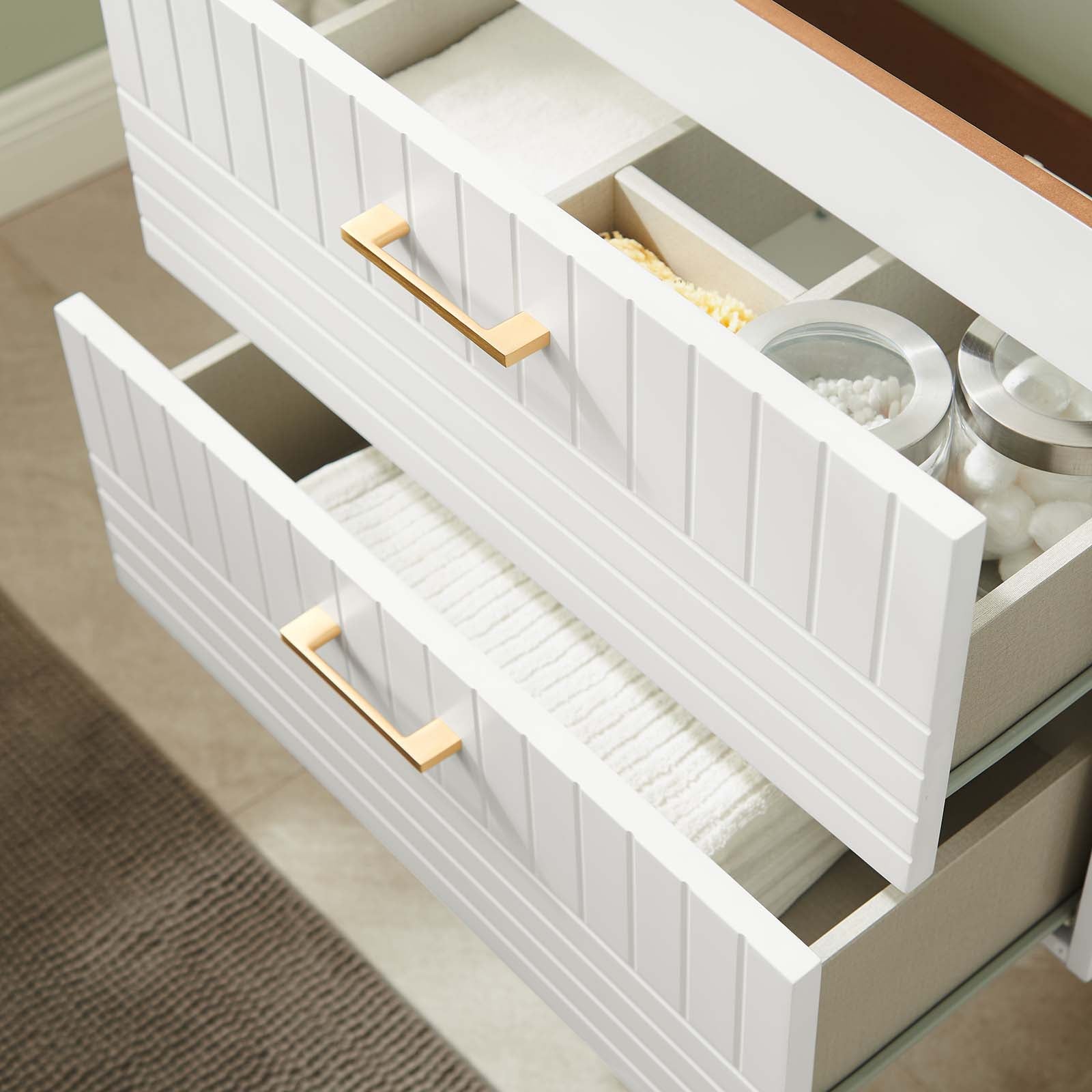 Modway Bathroom Vanity - Daybreak 24" Wall-Mount White