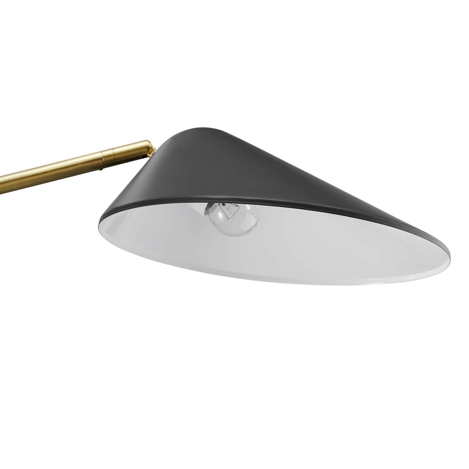 Modway Floor Lamps - Journey Standing Floor Lamp Black