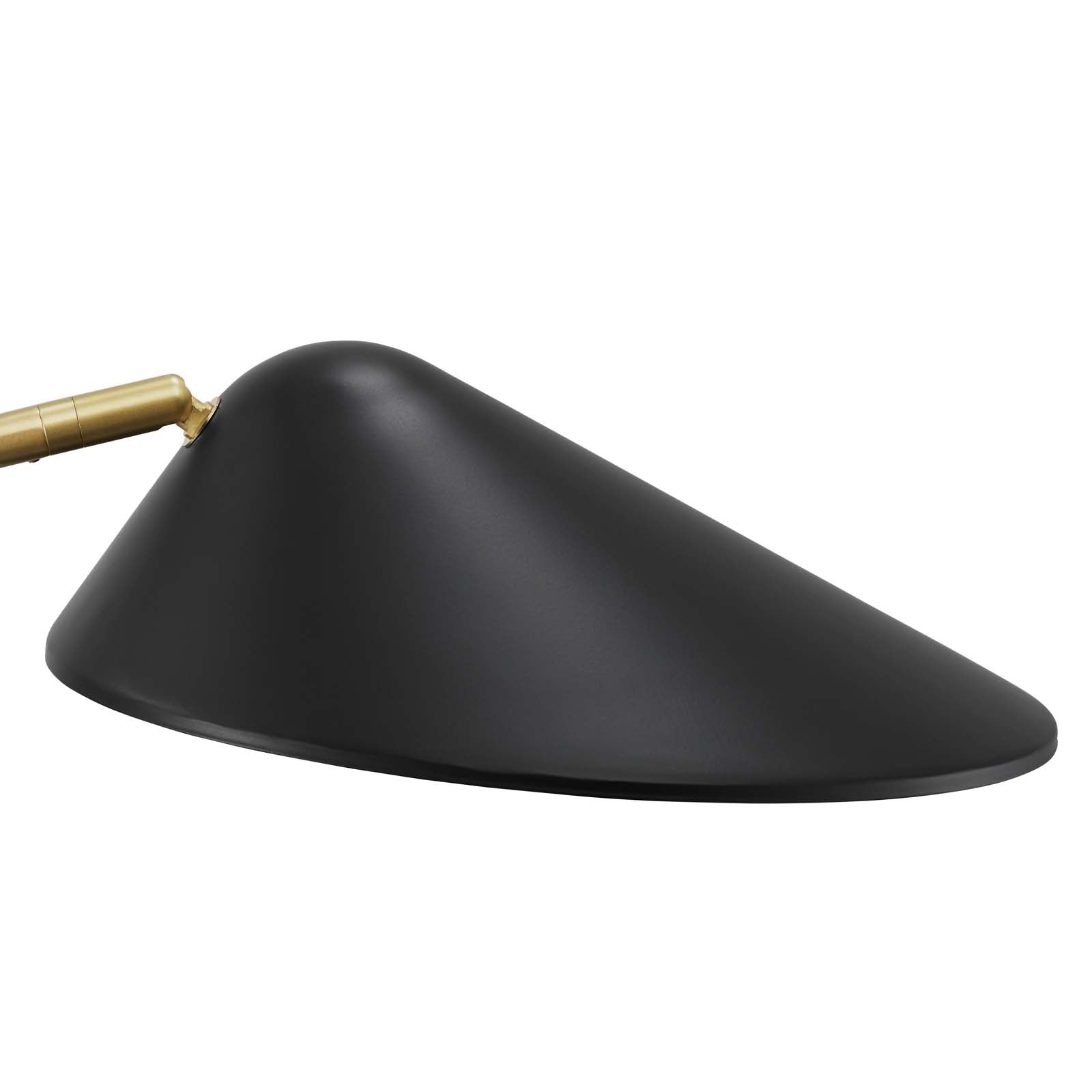Modway Floor Lamps - Journey Standing Floor Lamp Black