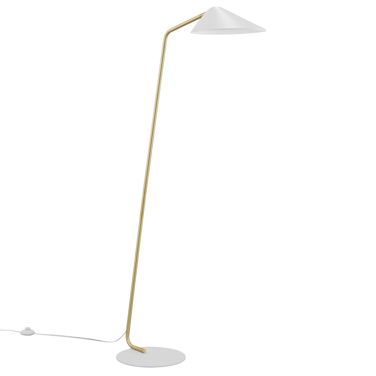 Modway Floor Lamps - Journey Standing Floor Lamp White