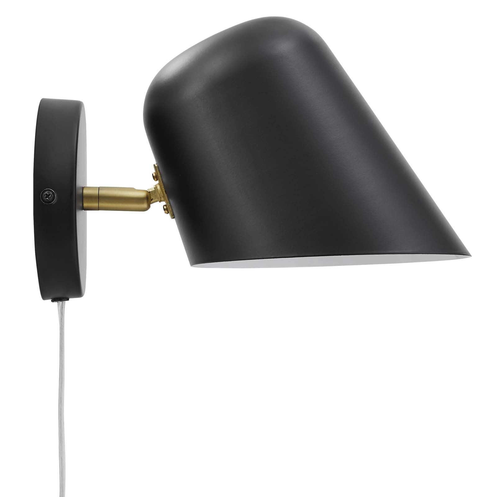 Modway Wall Sconces - Briana Swivel Wall Sconce Black