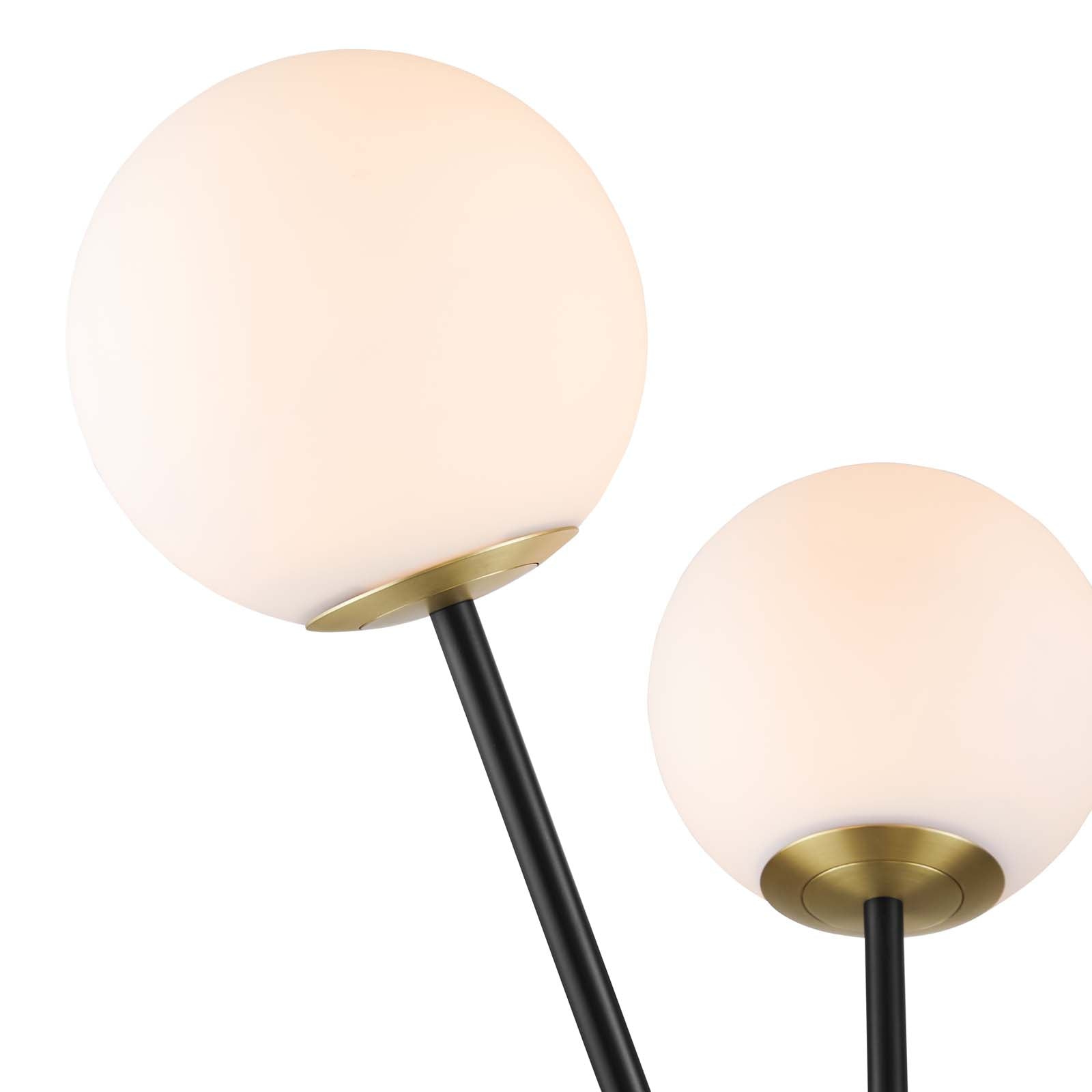 Modway Floor Lamps - Vera 3-Light Floor Lamp Black