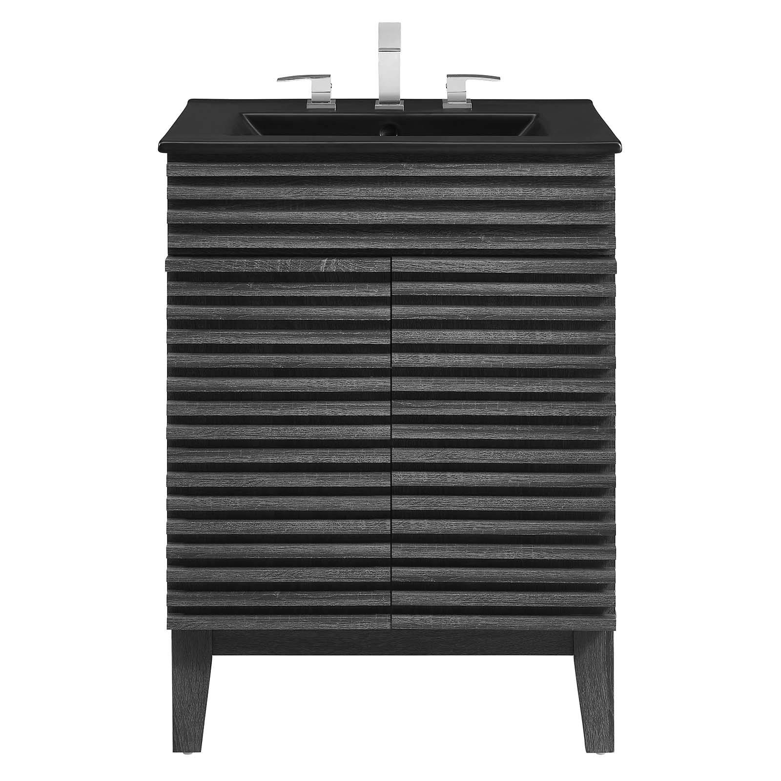 Modway Bathroom Vanity - Render 24" Bathroom Vanity Charcoal Black