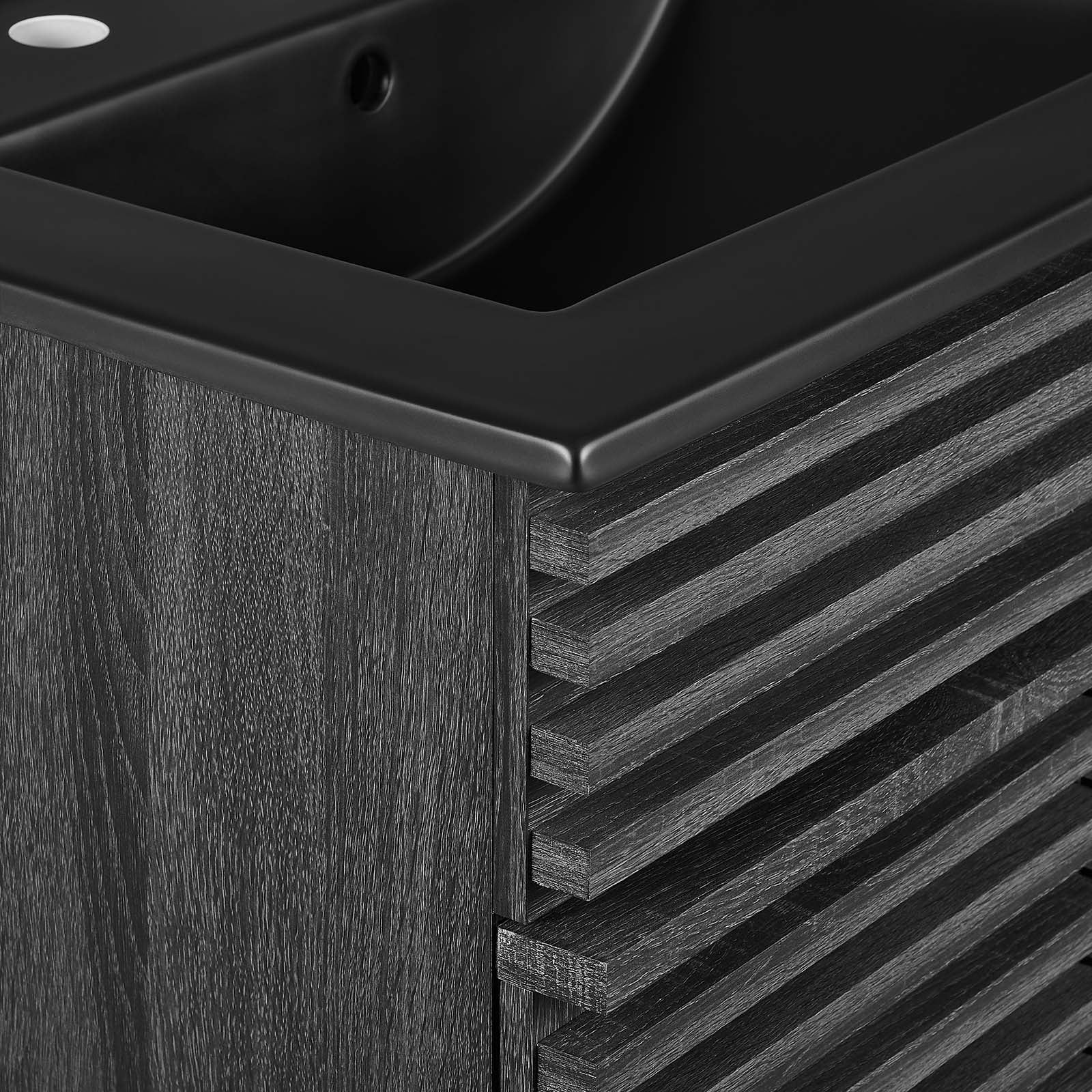 Modway Bathroom Vanity - Render 24" Bathroom Vanity Charcoal Black