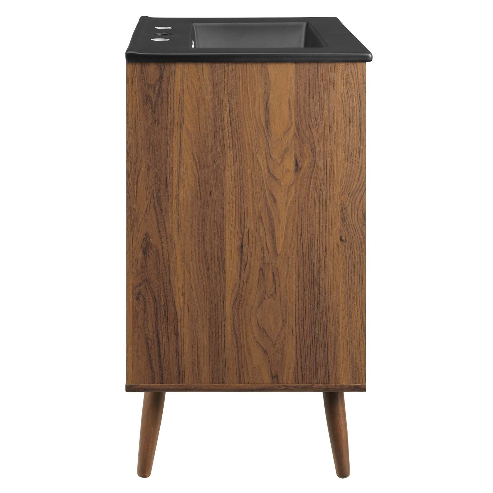 Modway Bathroom Vanity - Transmit 24" Bathroom Vanity White Black