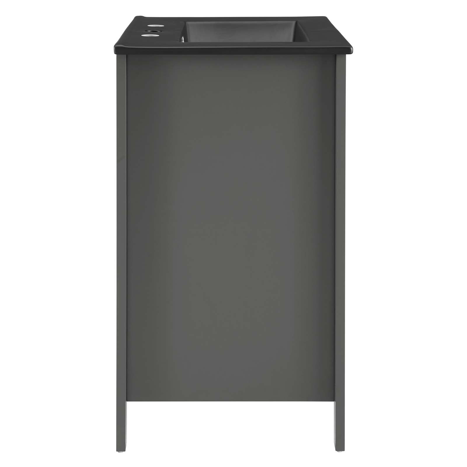 Modway Bathroom Vanity - Laguna 24" Bathroom Vanity Gray Black