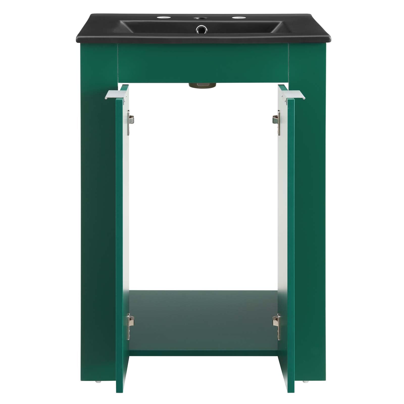 Modway Bathroom Vanity - Maybelle 24" Bathroom Vanity Green Black