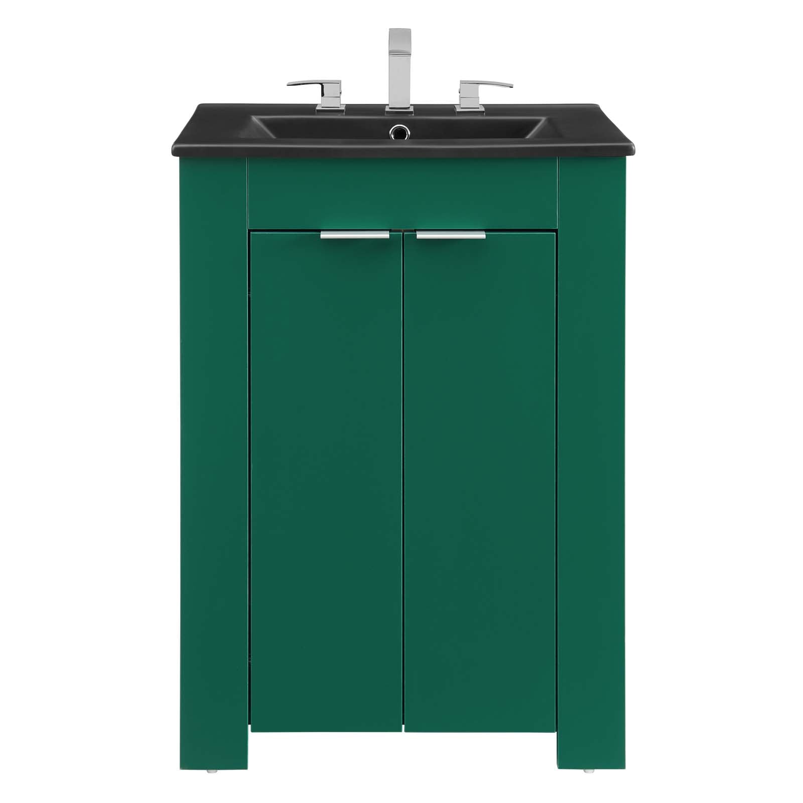 Modway Bathroom Vanity - Maybelle 24" Bathroom Vanity Green Black
