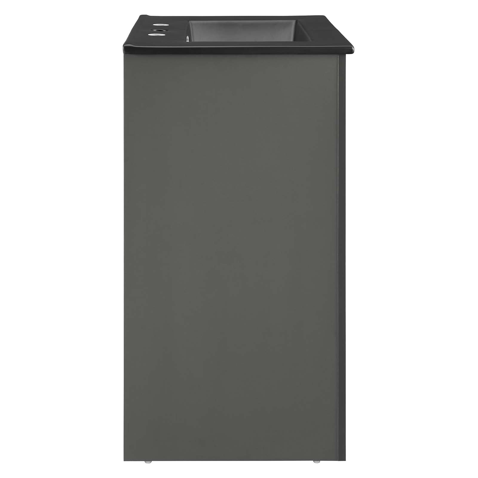 Modway Bathroom Vanity - Maybelle 24" Bathroom Vanity Gray Black
