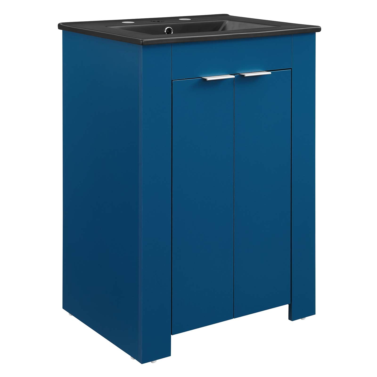 Modway Bathroom Vanity - Maybelle 24" Bathroom Vanity Navy Black