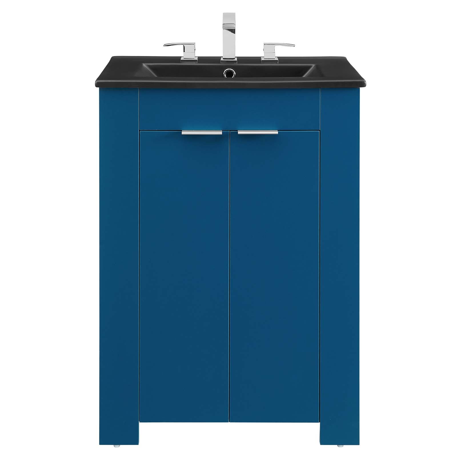 Modway Bathroom Vanity - Maybelle 24" Bathroom Vanity Navy Black