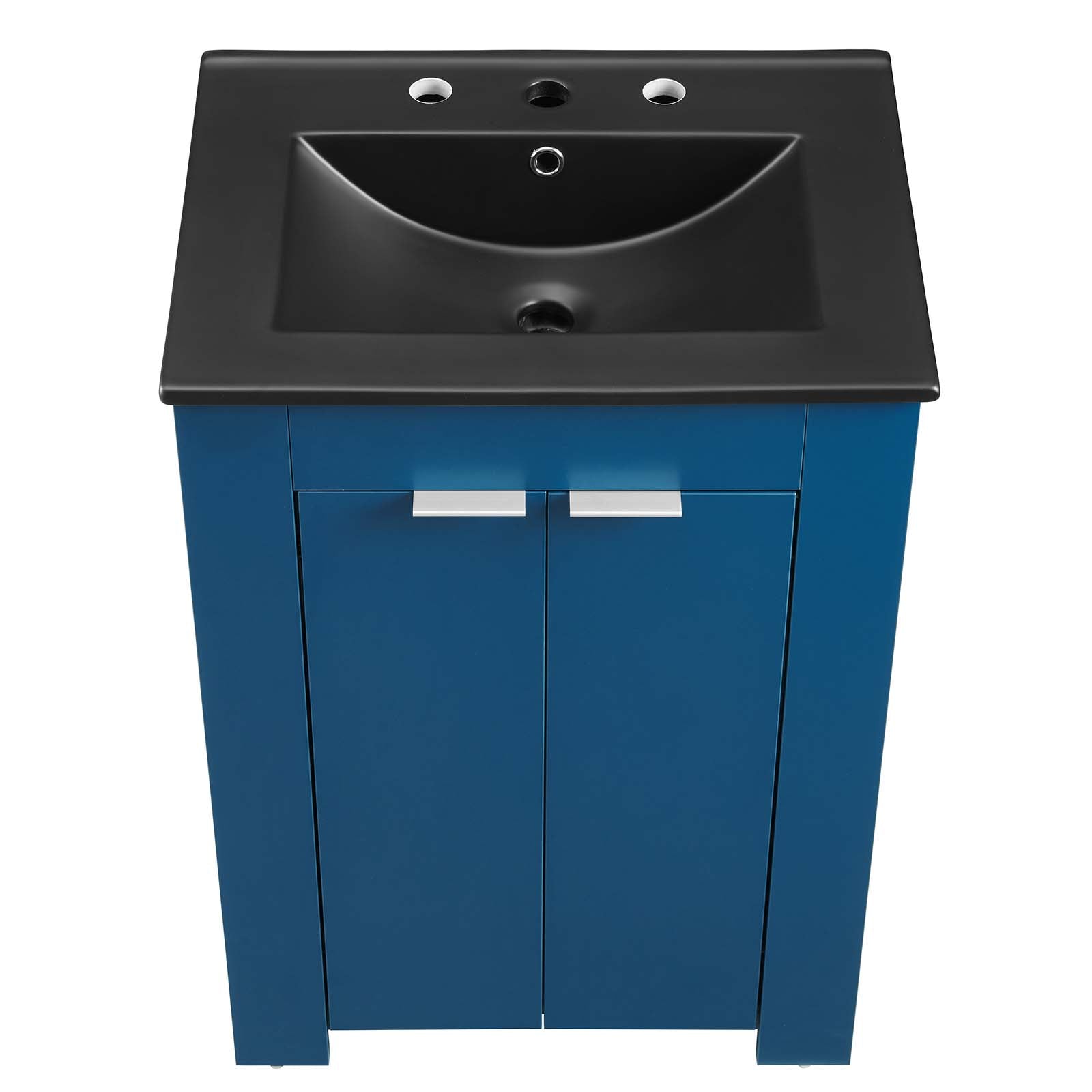 Modway Bathroom Vanity - Maybelle 24" Bathroom Vanity Navy Black