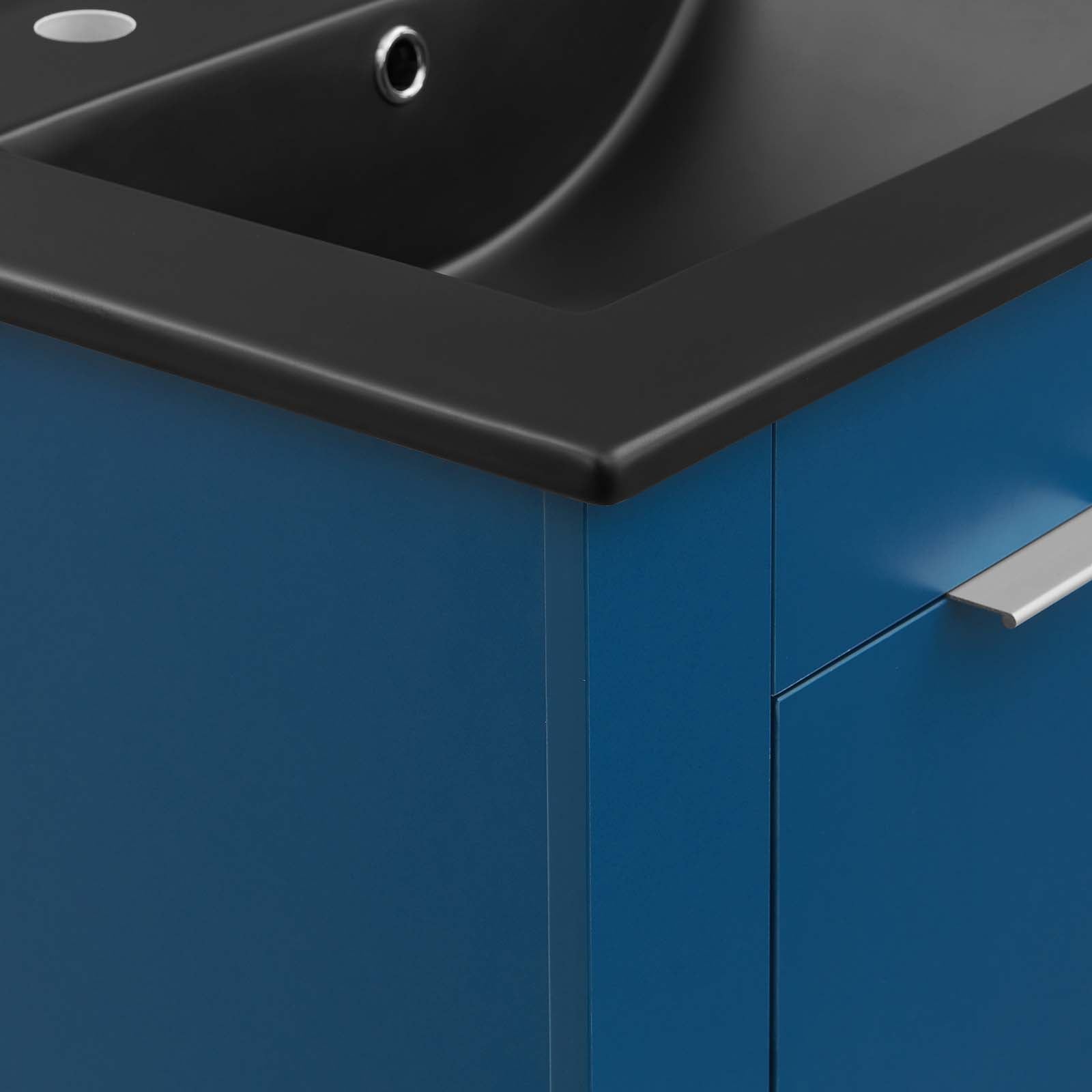 Modway Bathroom Vanity - Maybelle 24" Bathroom Vanity Navy Black