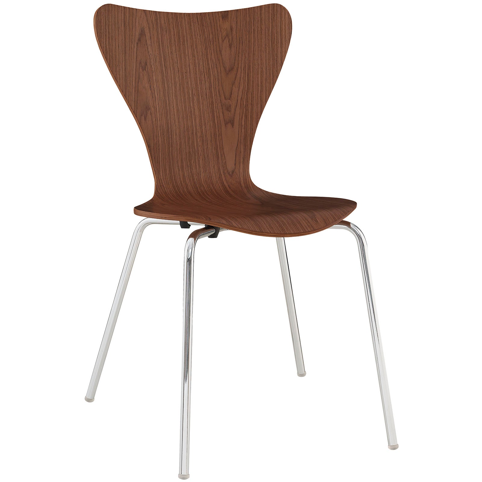 Modway Dining Chairs - Ernie Dining Side Chair Walnut
