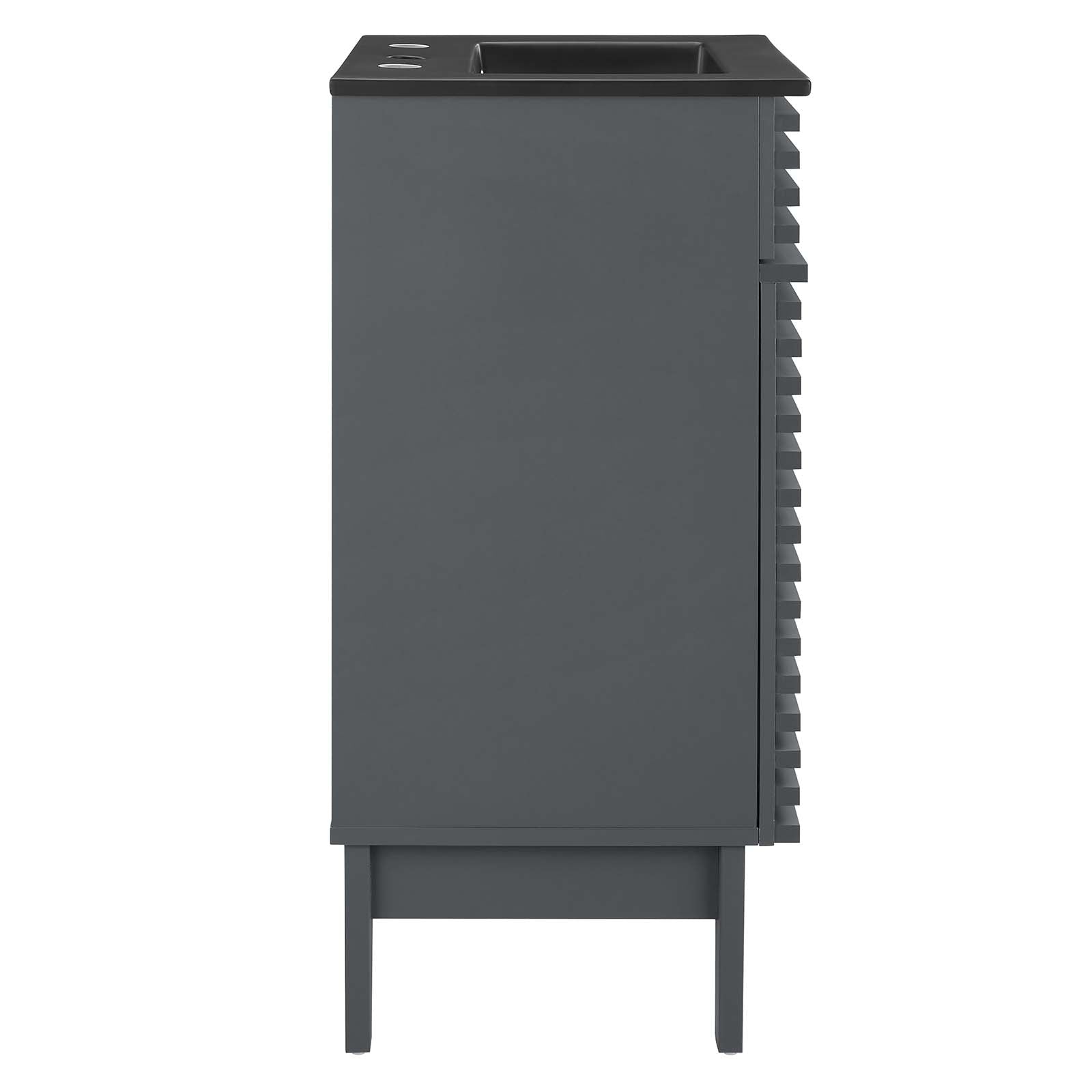 Modway Bathroom Vanity - Render 18" Bathroom Vanity Gray Black