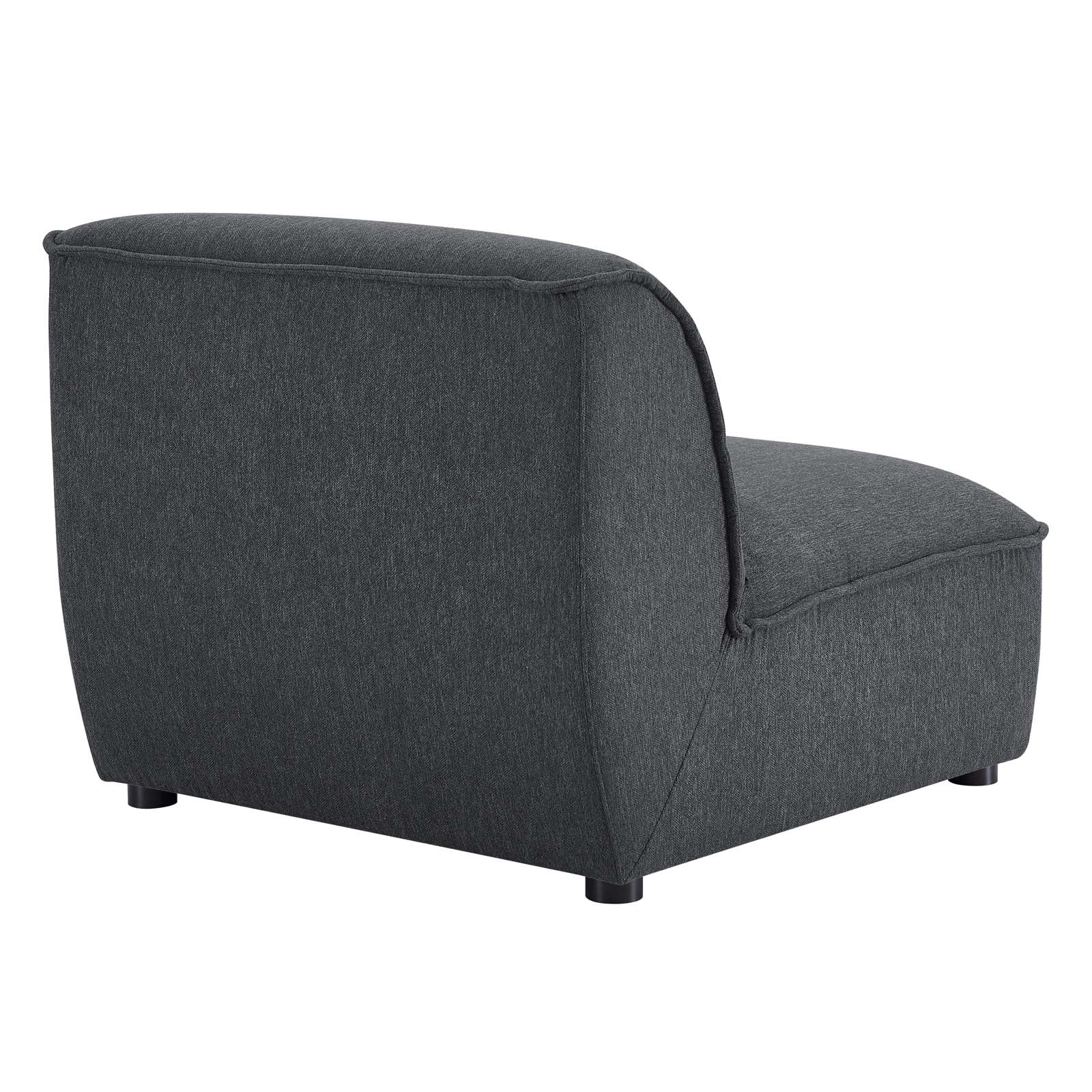 Modway Living Room Sets - Comprise-4-Piece-Living-Room-Set-Charcoal