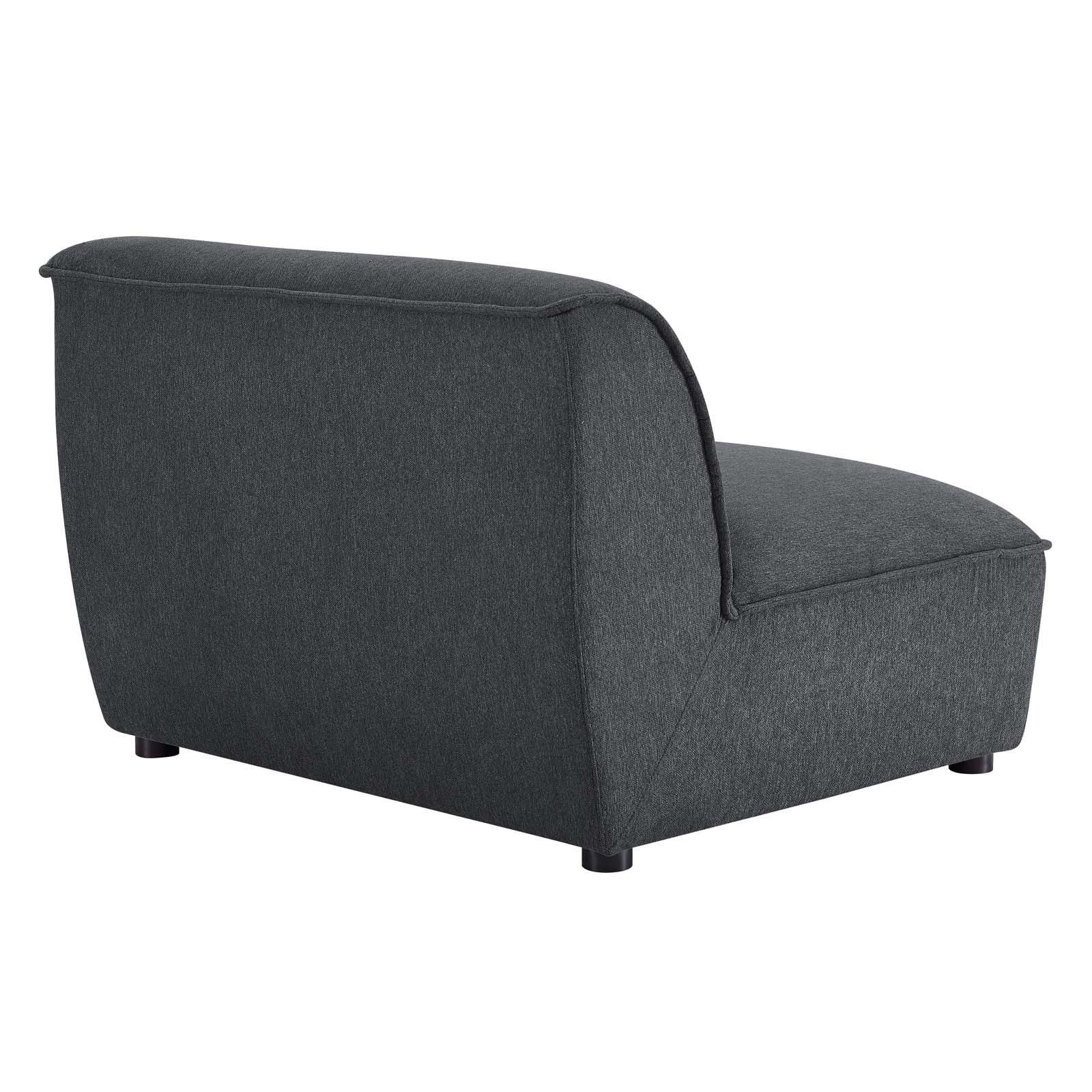 Modway Living Room Sets - Comprise-4-Piece-Living-Room-Set-Charcoal