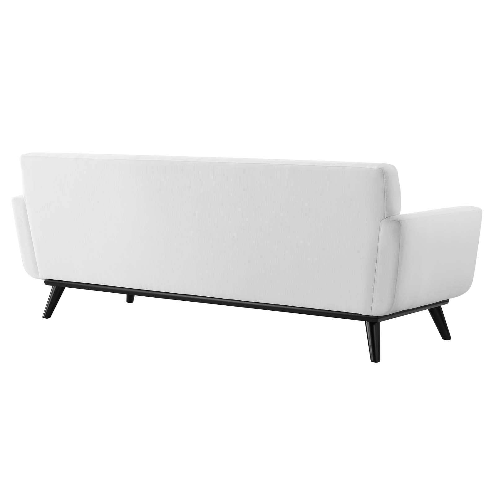 Modway Sofas & Couches - Engage Channel Tufted Fabric Sofa White