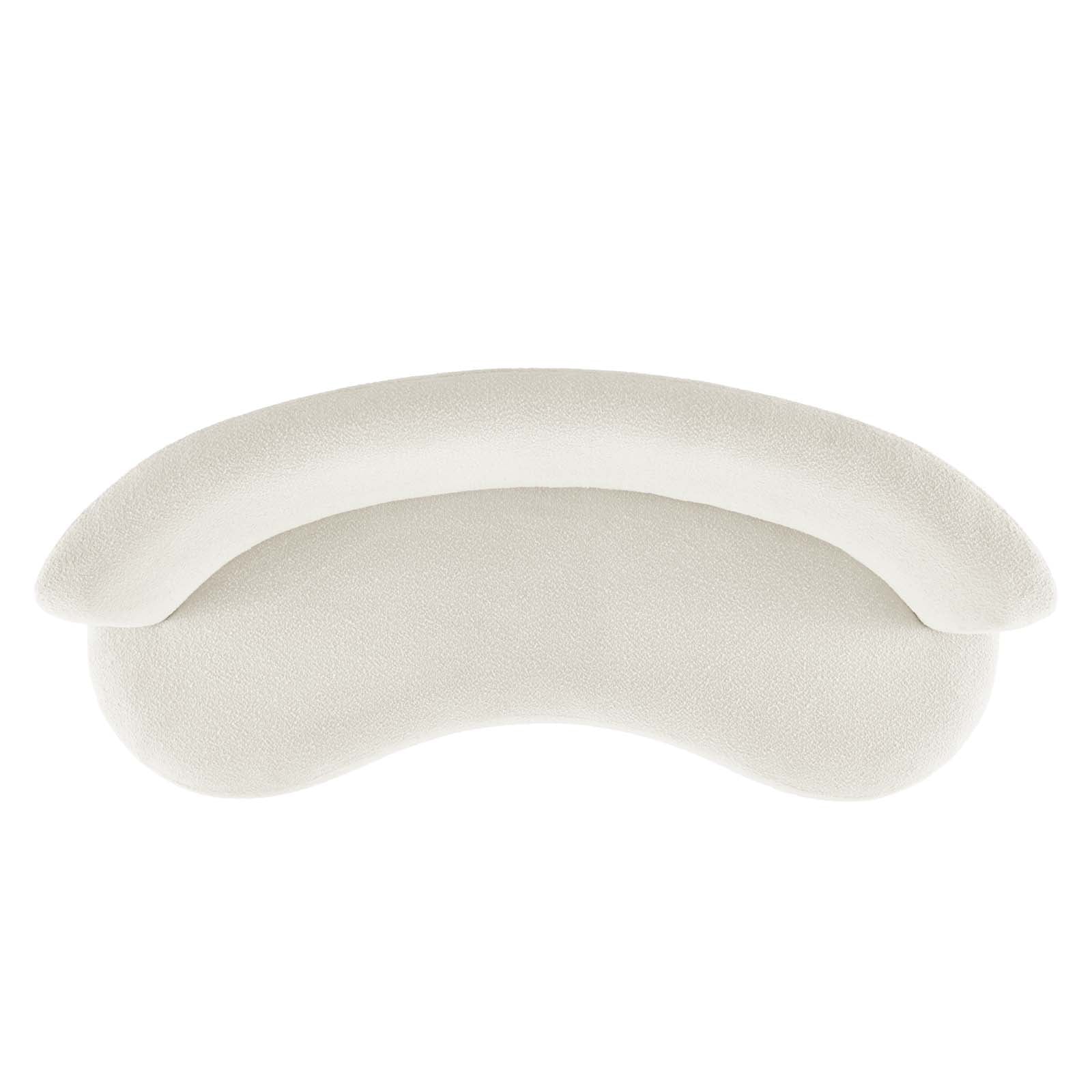 Modway Sofas & Couches - Kindred Upholstered Fabric Sofa Gold Ivory