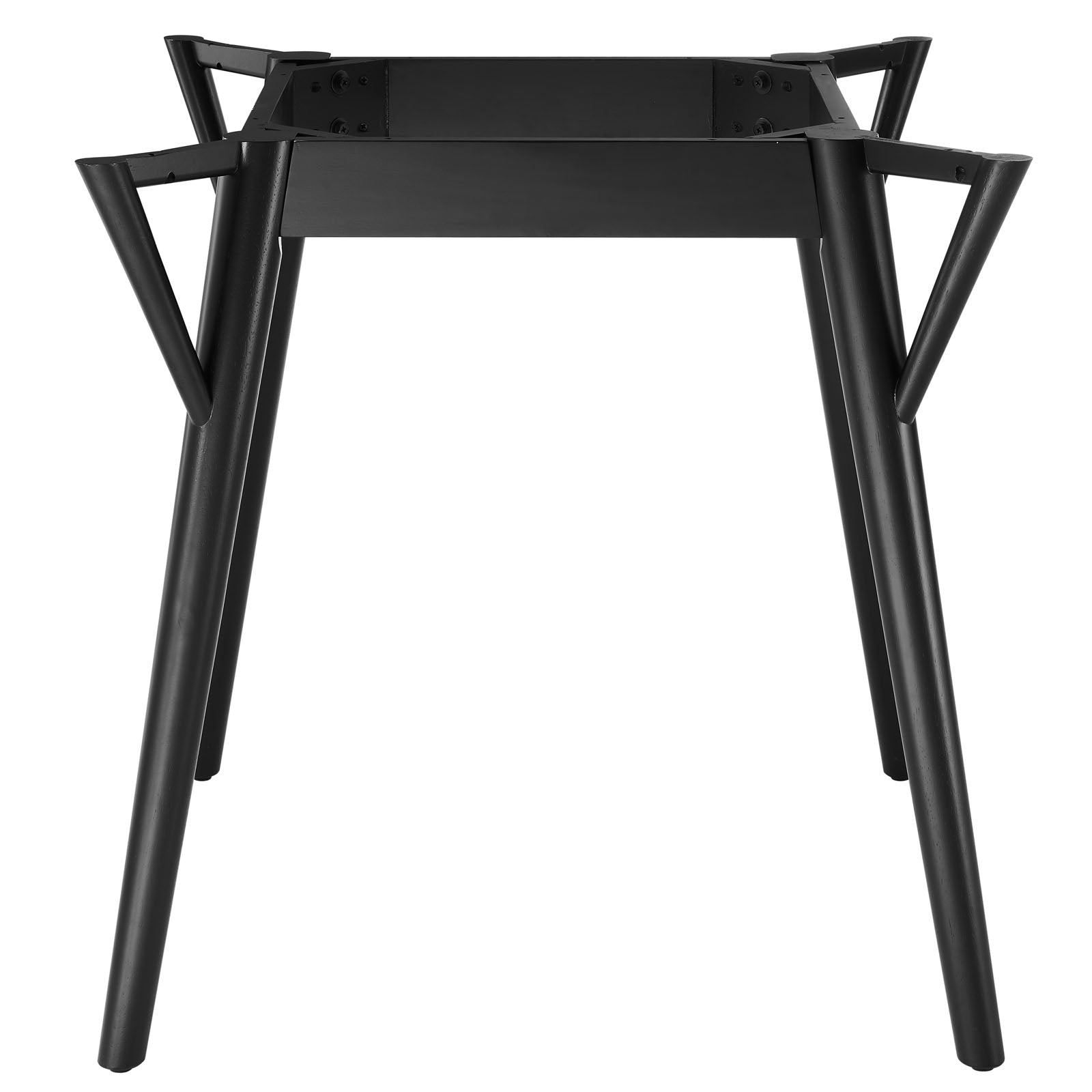 Modway Dining Tables - Gallant 50" Round Performance Artificial Marble Dining Table Black White