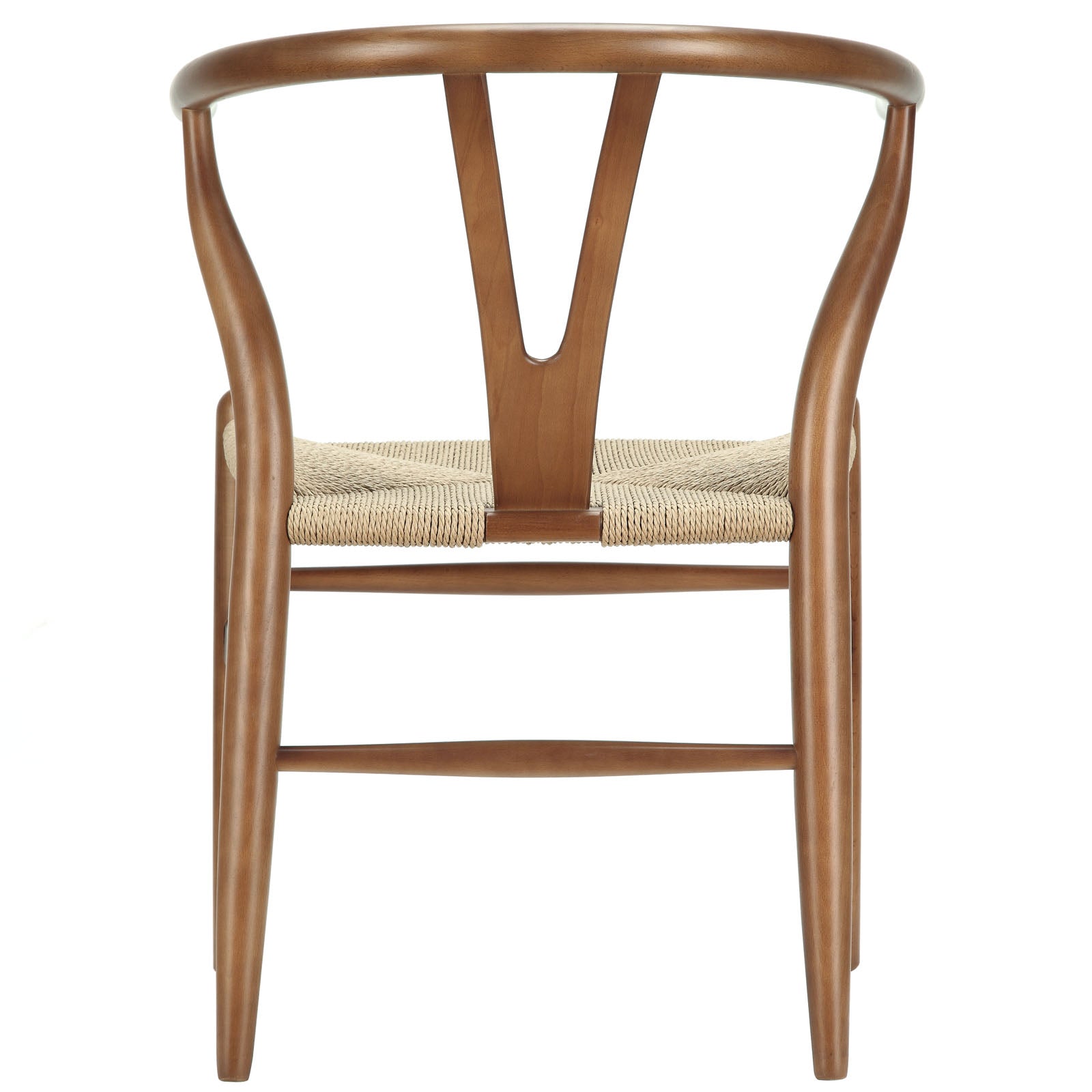 Modway Dining Chairs - Amish Dining Wood Armchair Walnut