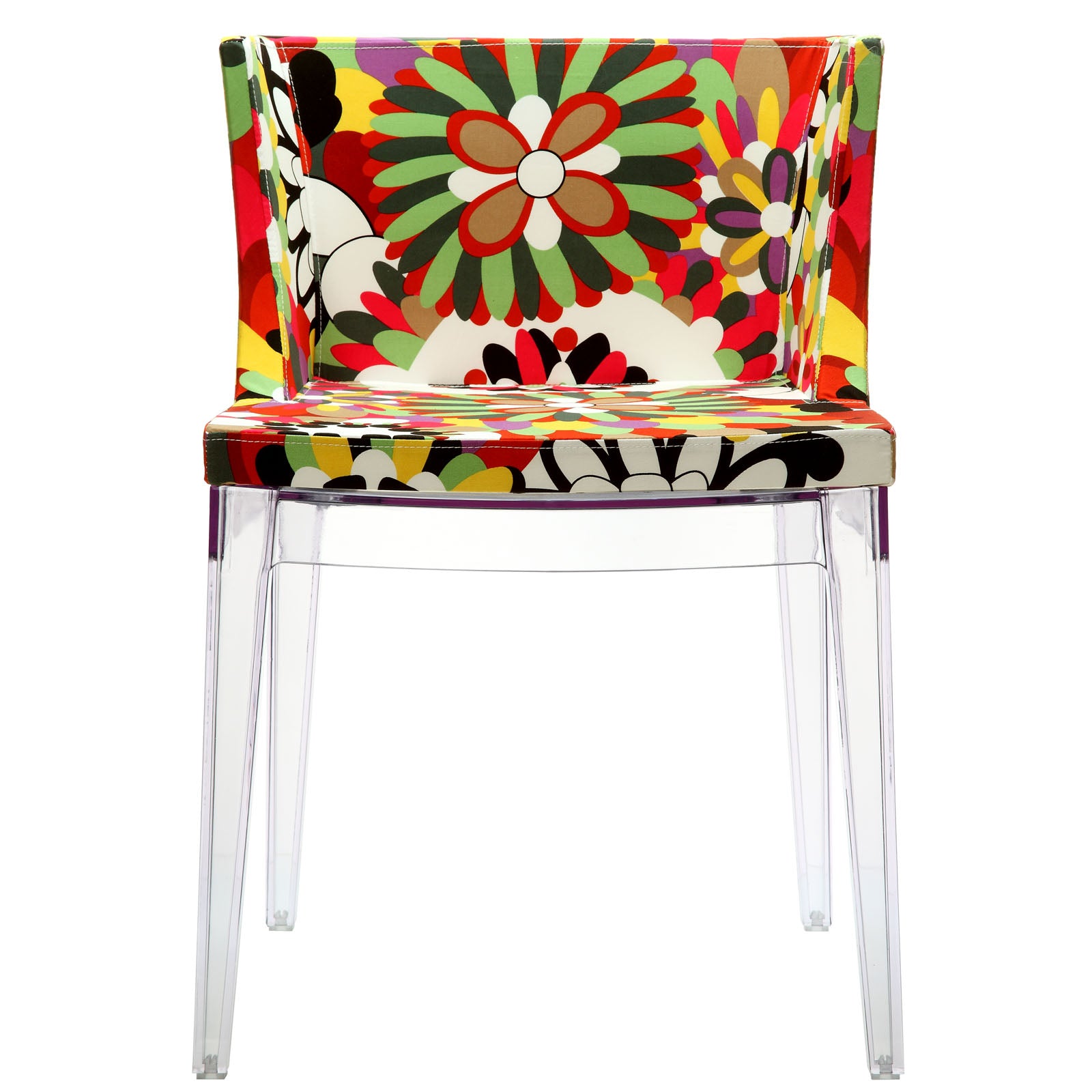 Modway Dining Chairs - Flower Dining Side Chair Clear