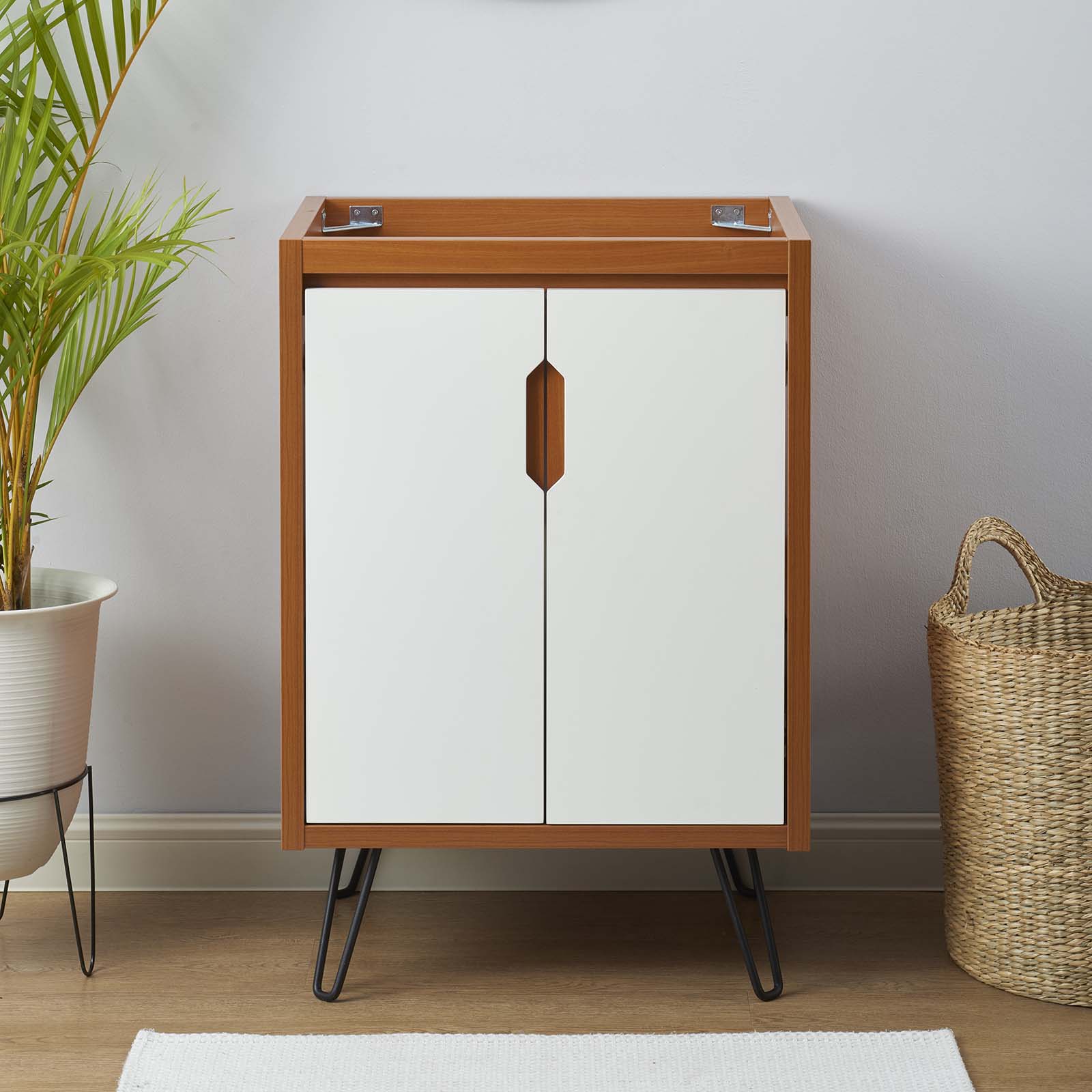 Modway Bathroom Vanity - Energize 24" Bathroom Vanity Cabinet Cherry White