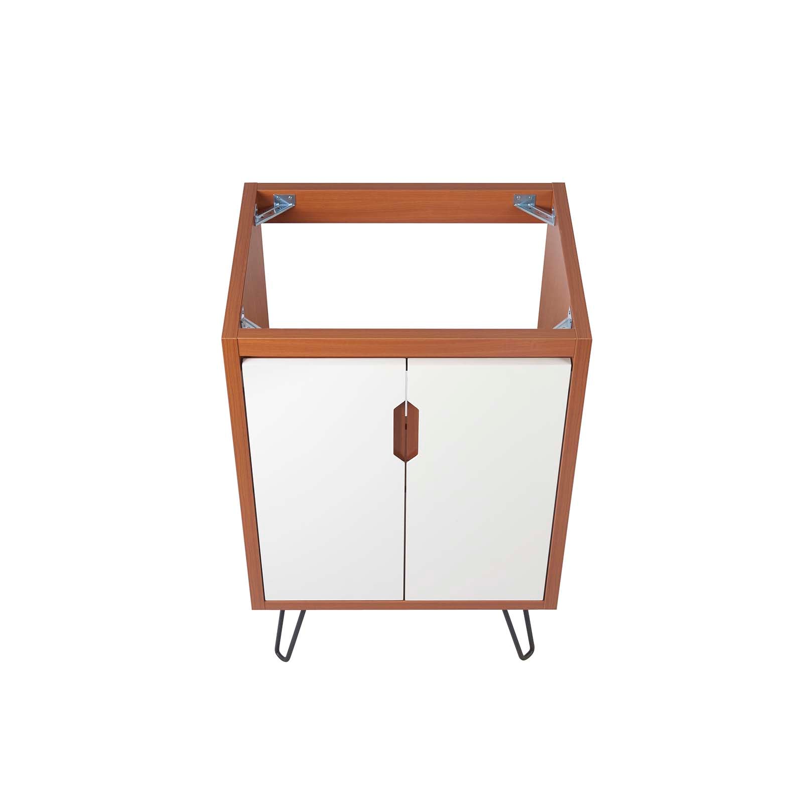 Modway Bathroom Vanity - Energize 24" Bathroom Vanity Cabinet Cherry White