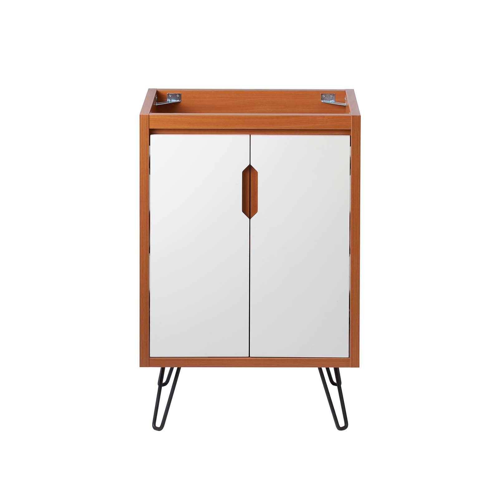 Modway Bathroom Vanity - Energize 24" Bathroom Vanity Cabinet Cherry White