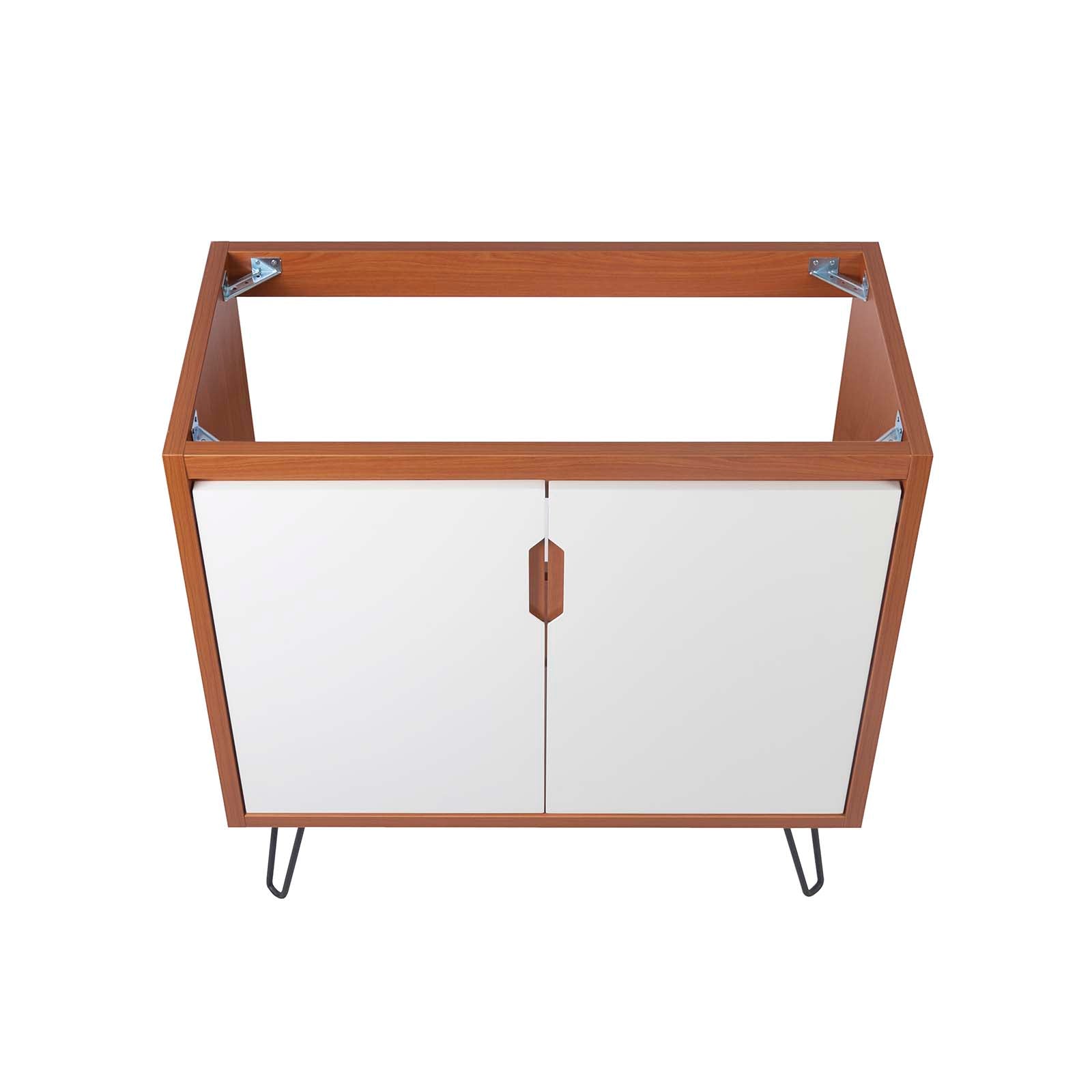 Modway Bathroom Vanity - Energize 36" Bathroom Vanity Cabinet Cherry White
