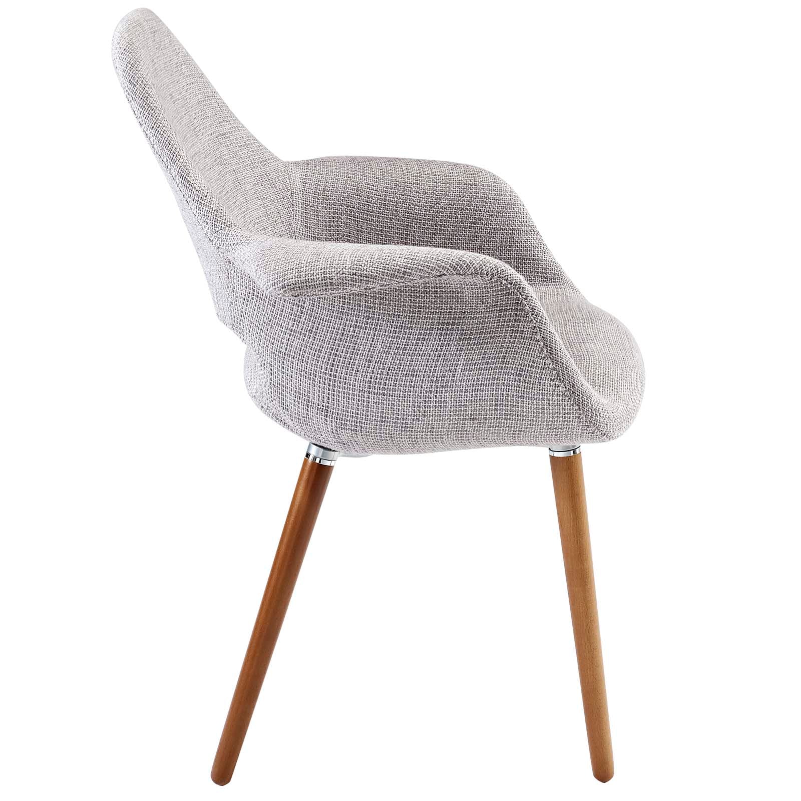 Modway Dining Chairs - Aegis Dining Armchair Light Gray