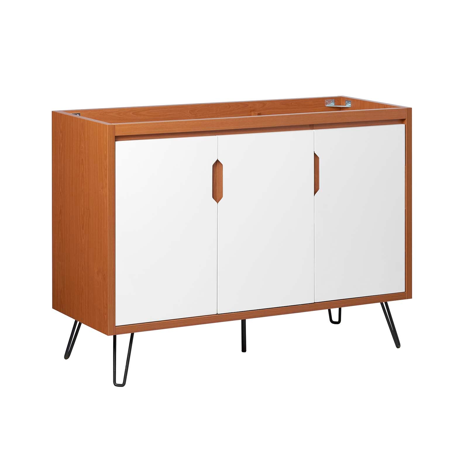 Modway Bathroom Vanity - Energize 48" Bathroom Vanity 34" H Cabinet Cherry White