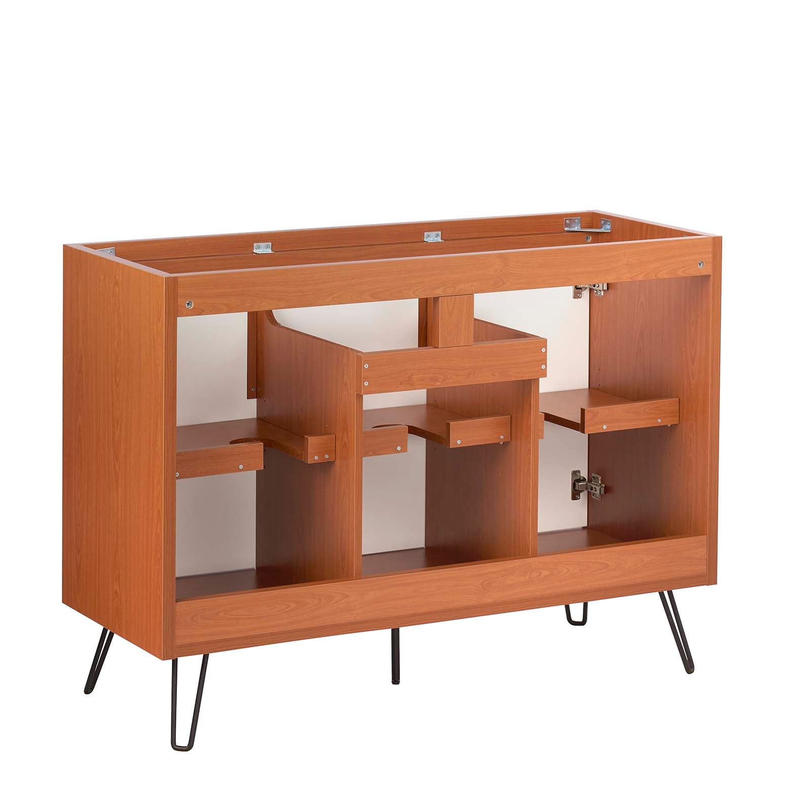 Modway Bathroom Vanity - Energize 48" Bathroom Vanity 34" H Cabinet Cherry White