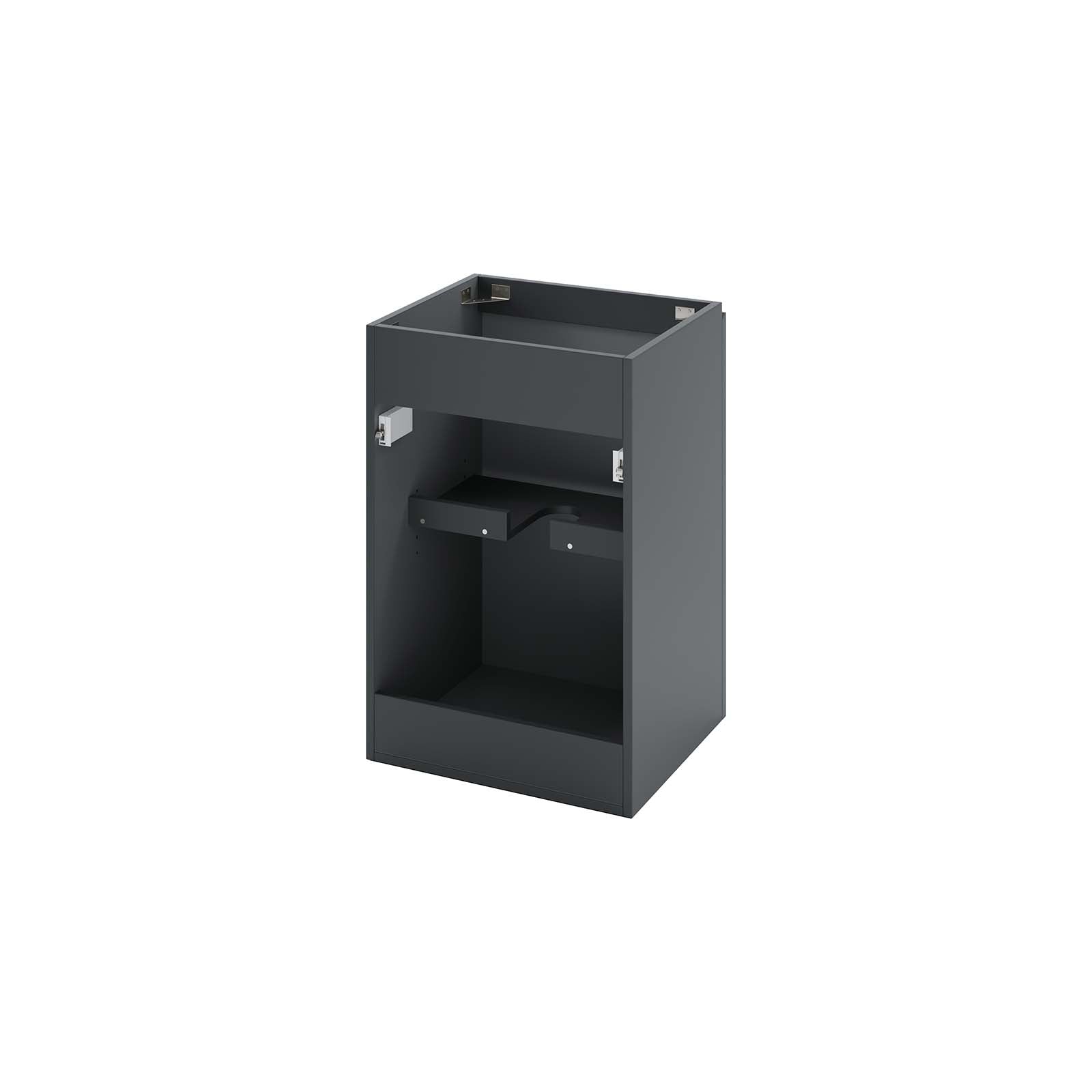 Modway Bathroom Vanity - Vitality 18" Wall-Mount Bathroom Vanity Gray